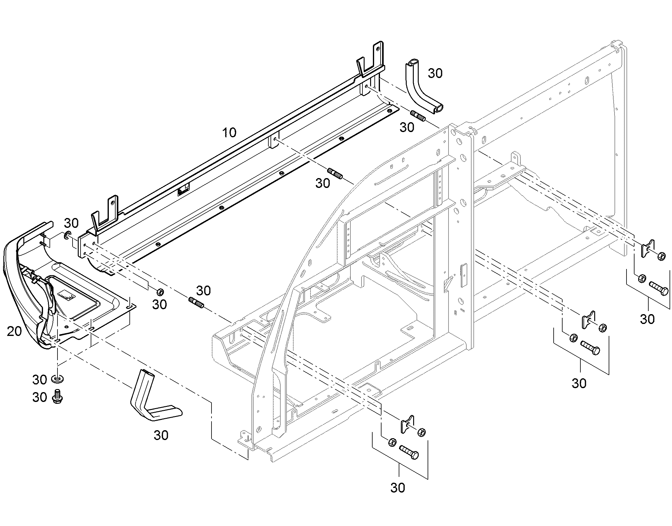 ЭЛЕМЕНТЫ МОНТАЖНЫЕ 11365917 LIEBHERR