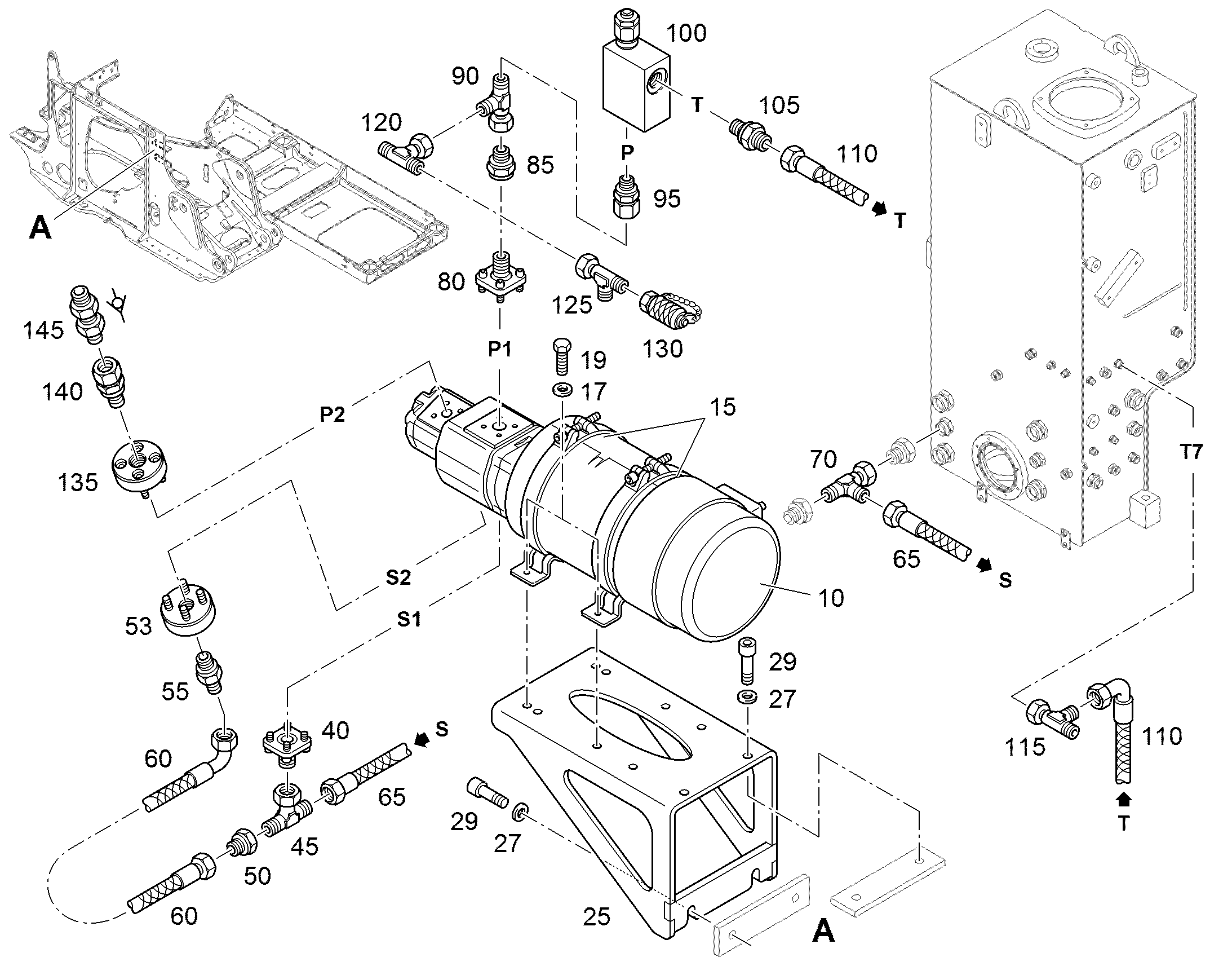 ФЛАНЦЕВОЕ СОЕДИНЕНИЕ G3/8 11830893 LIEBHERR