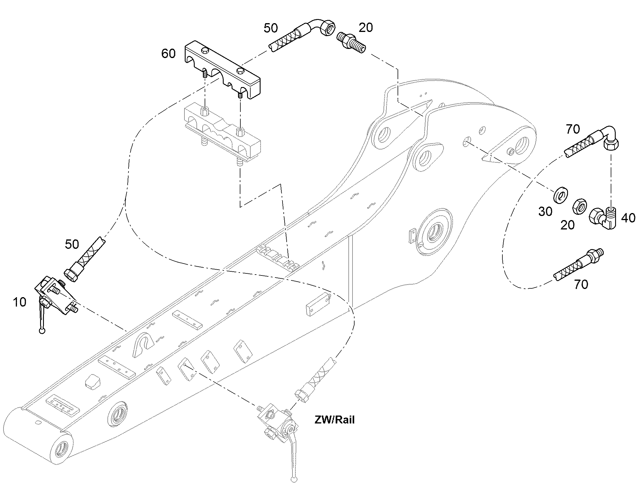 ШЛАНГ 32X1750 10227993 LIEBHERR