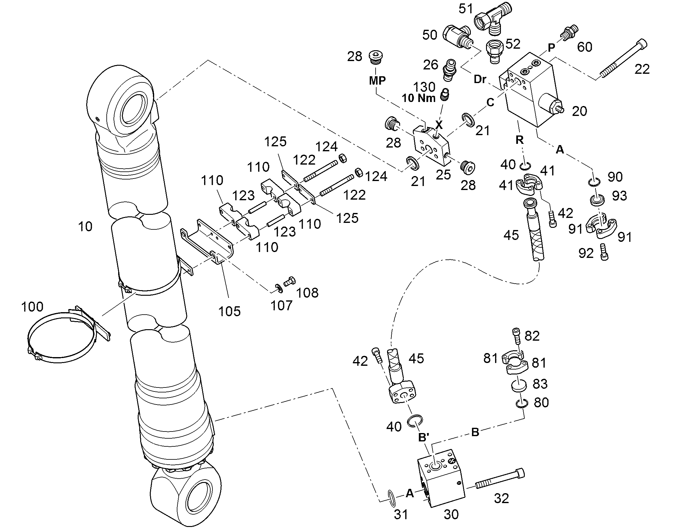 КЛАПАН ЗАПОРНЫЙ 12238802 LIEBHERR