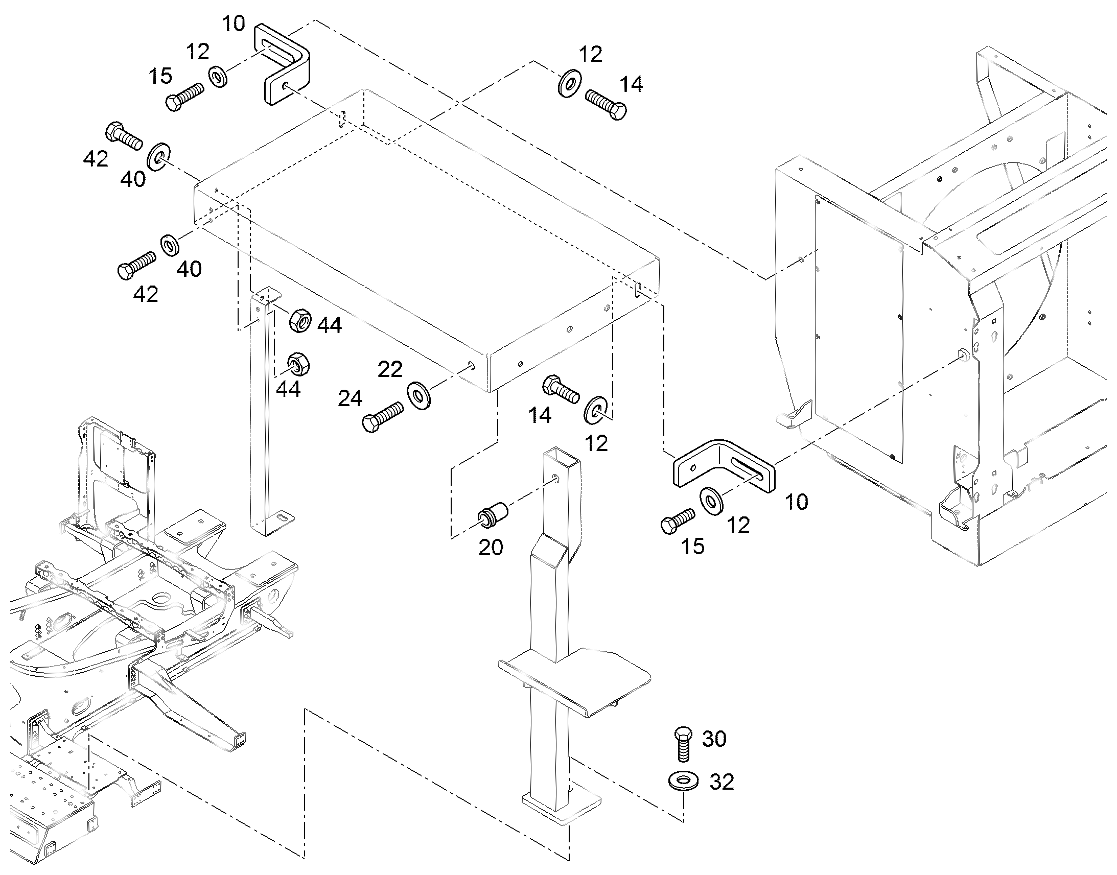 ГАЙКА-ЗАКЛЕПКА M10 7412221 LIEBHERR