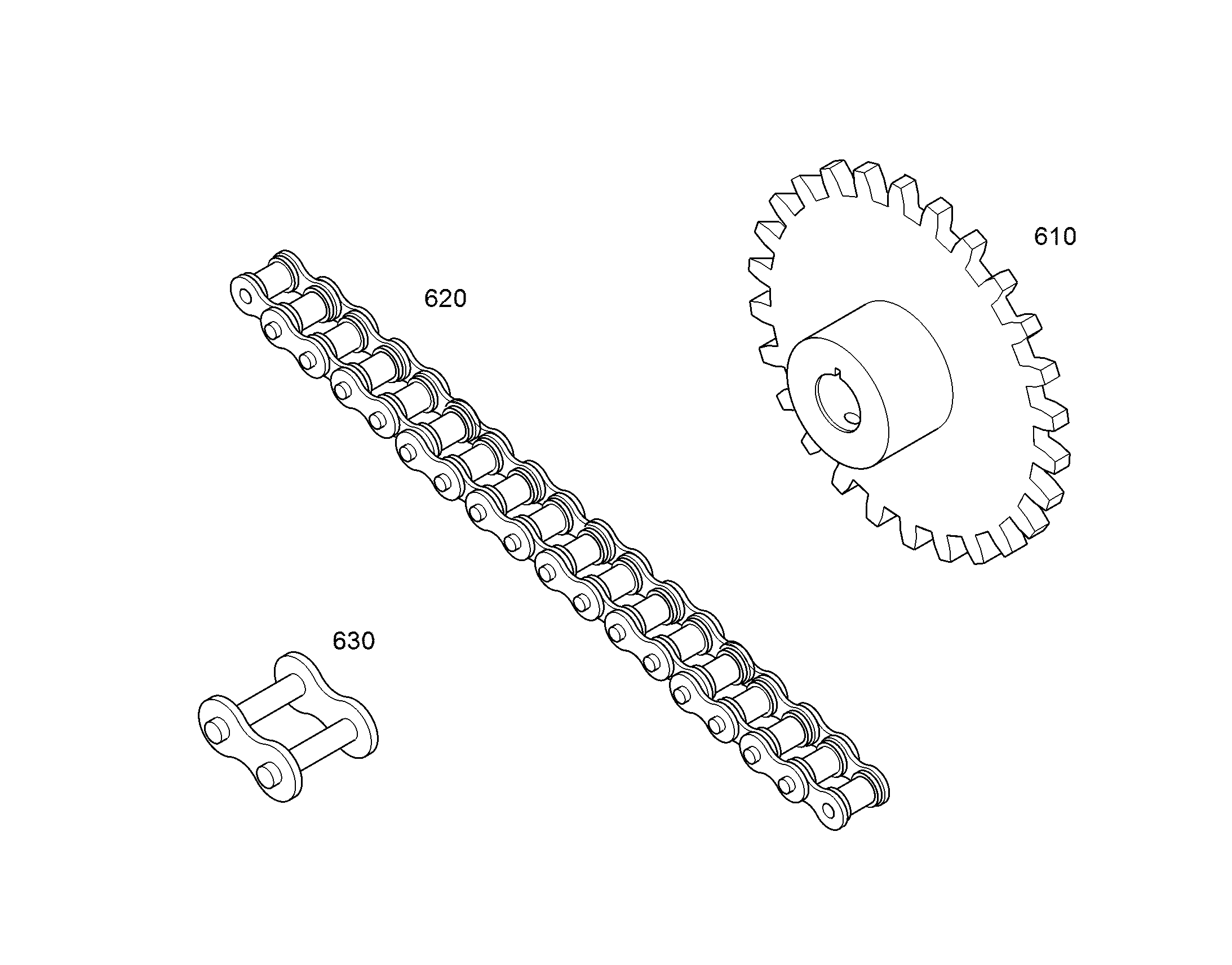 РОЛИКОВАЯ ЦЕПЬ DIN 8187 11214369 LIEBHERR