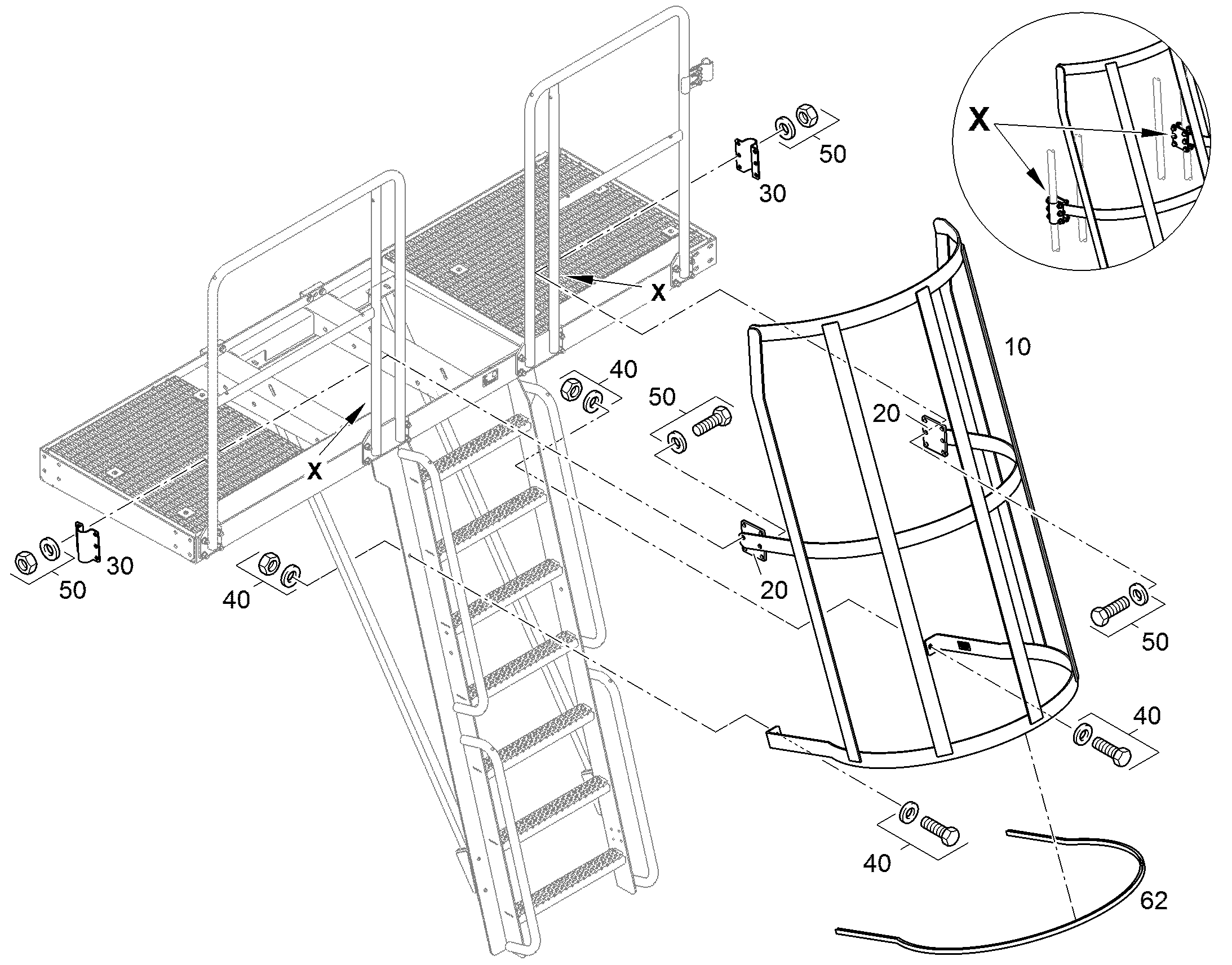 МОНТАЖНЫЕ МАТЕРИАЛЫ 13562871 LIEBHERR
