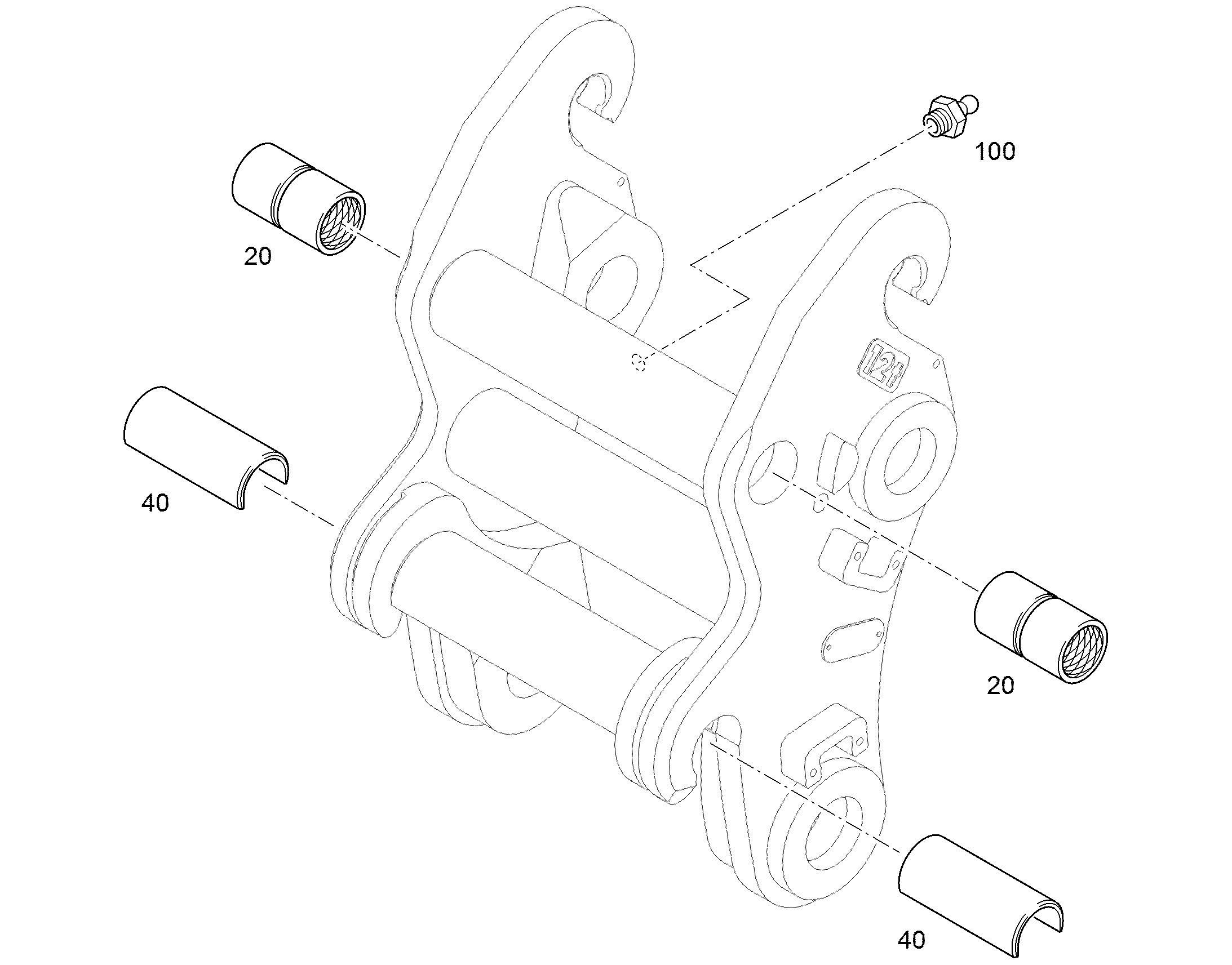 BUSH ASSEMBLY 11362892 LIEBHERR