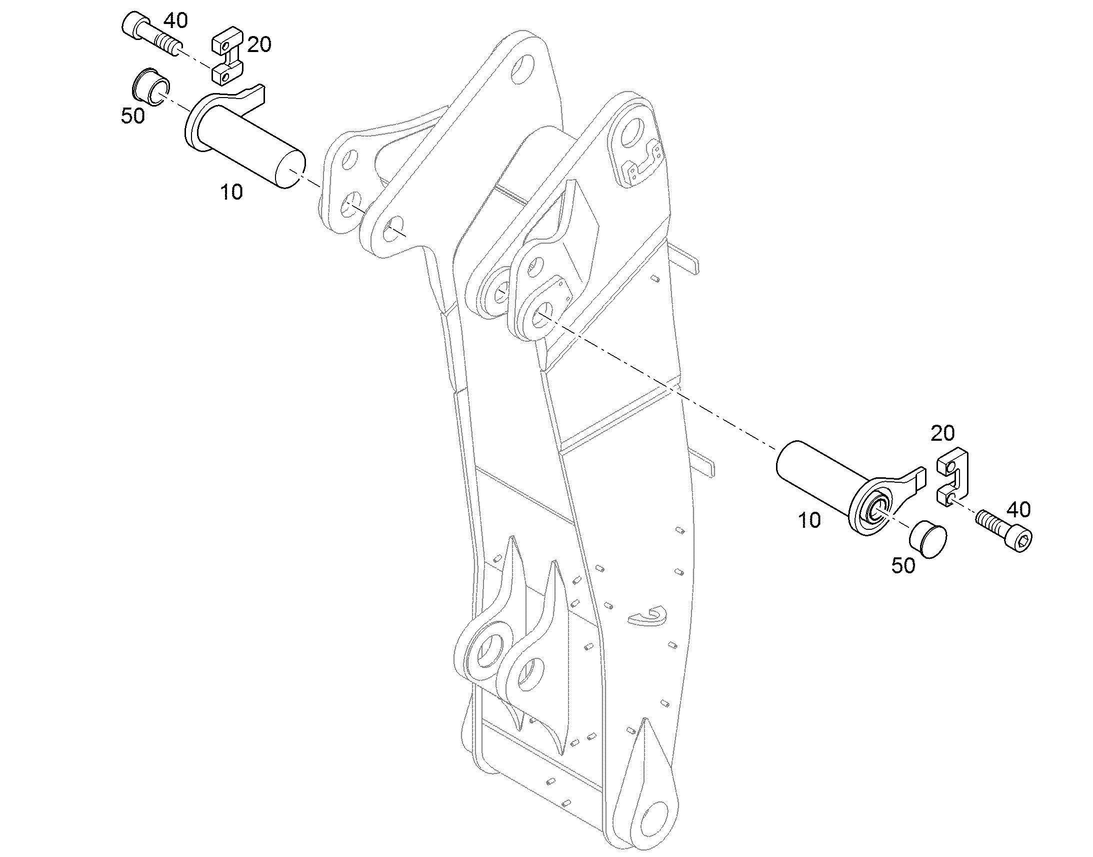 ФИКСАТОР ОСИ 11389776 LIEBHERR