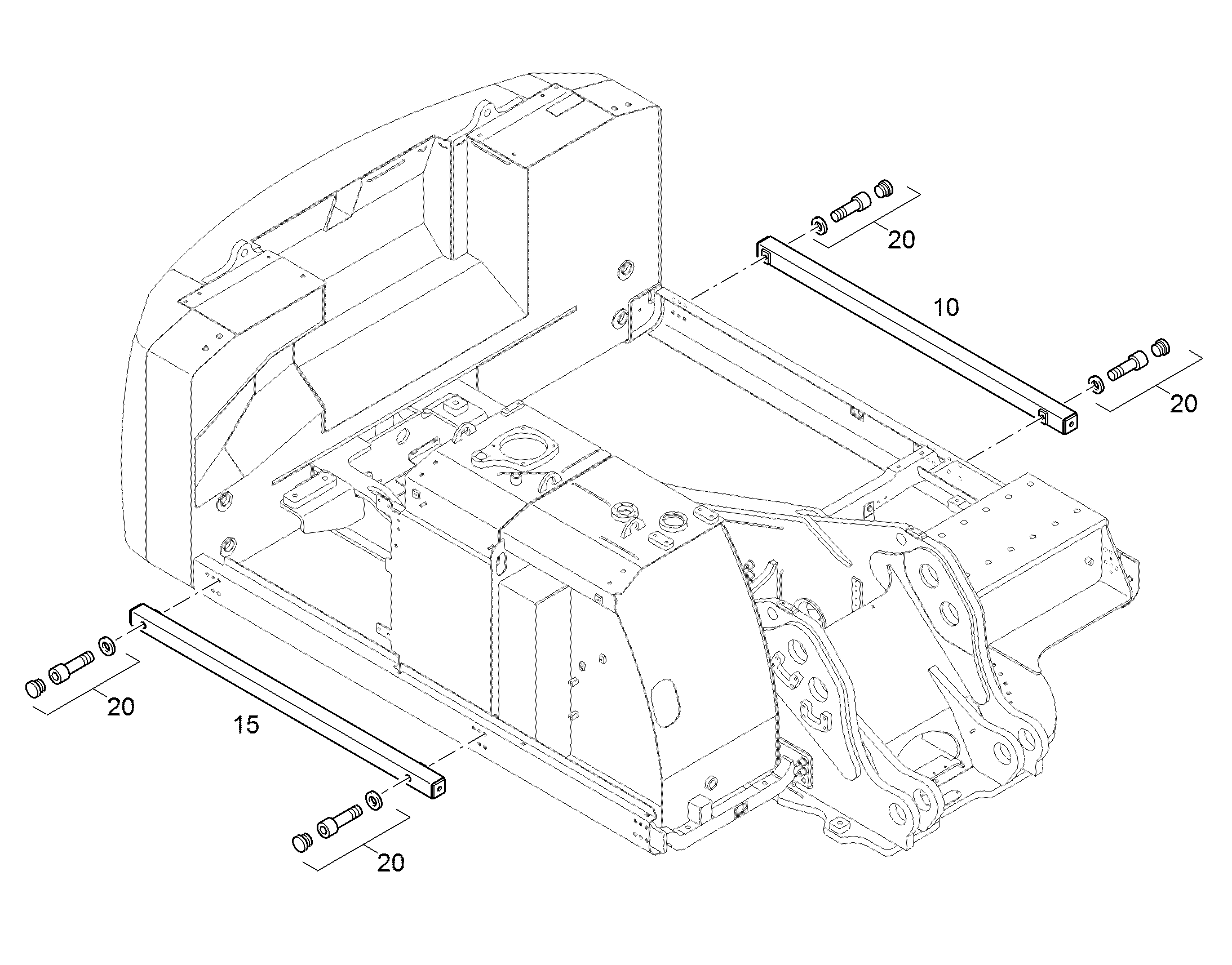 ЭЛЕМЕНТЫ МОНТАЖНЫЕ 11388633 LIEBHERR