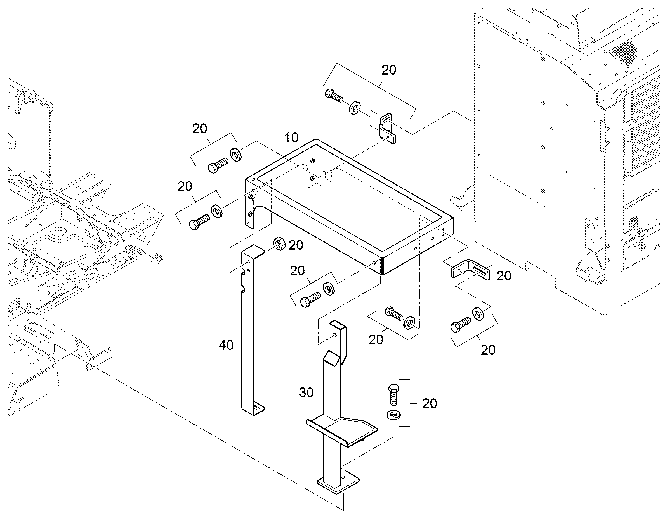 ЭЛЕМЕНТЫ МОНТАЖНЫЕ 11385611 LIEBHERR