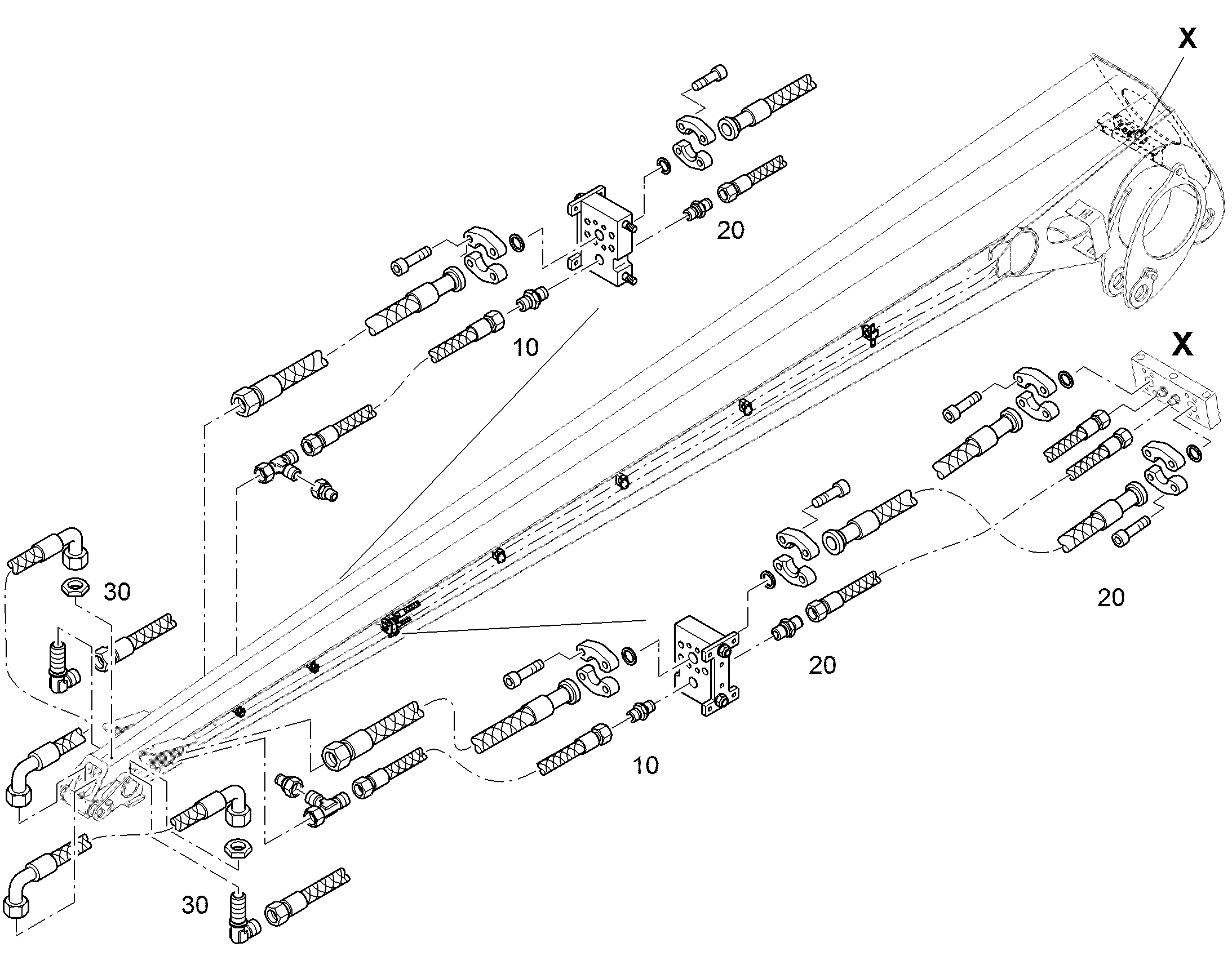 ГИДРАВЛИЧЕСКАЯ СИСТЕМА 94094902 LIEBHERR