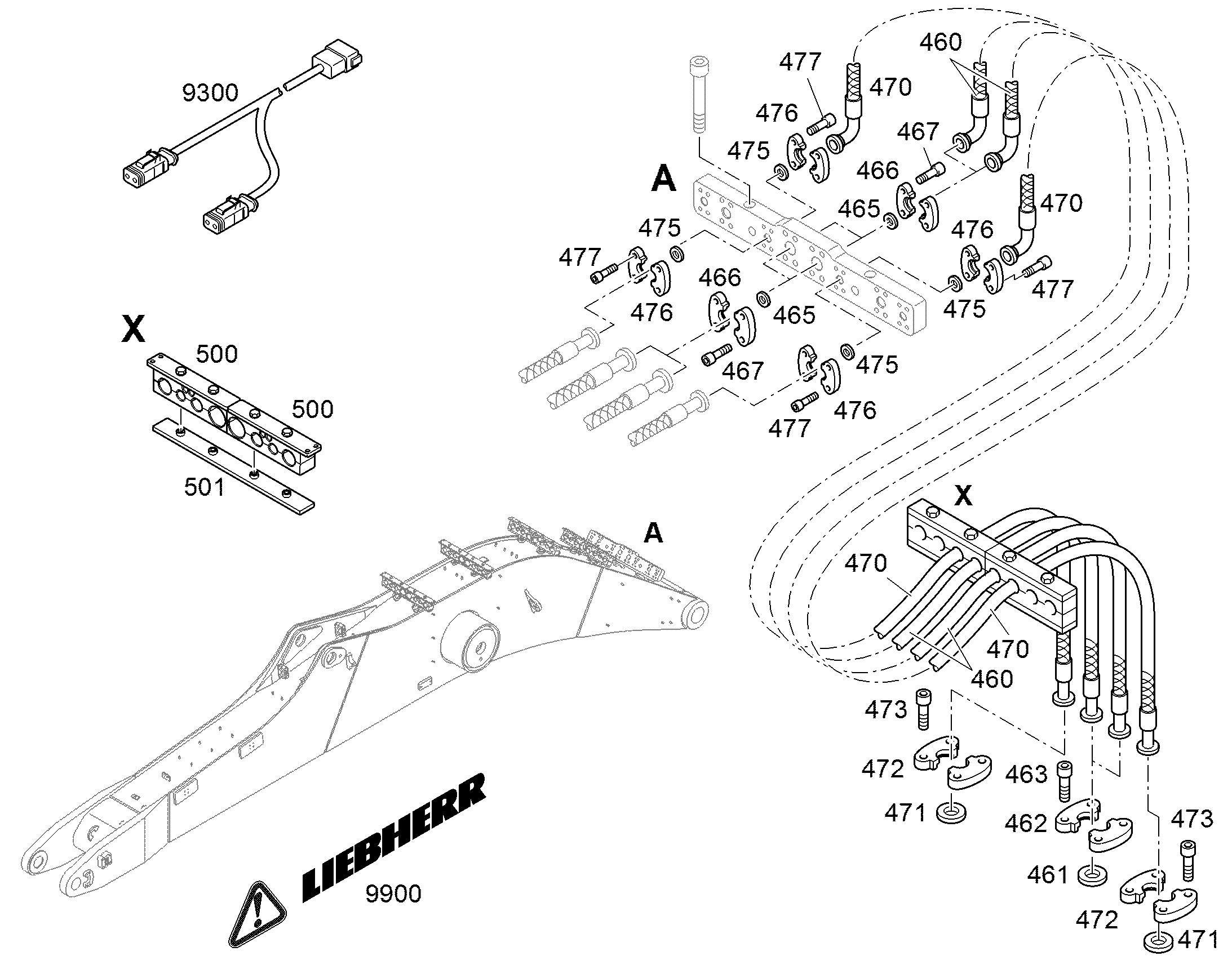 ТАБЛИЧКИ 94036745 LIEBHERR
