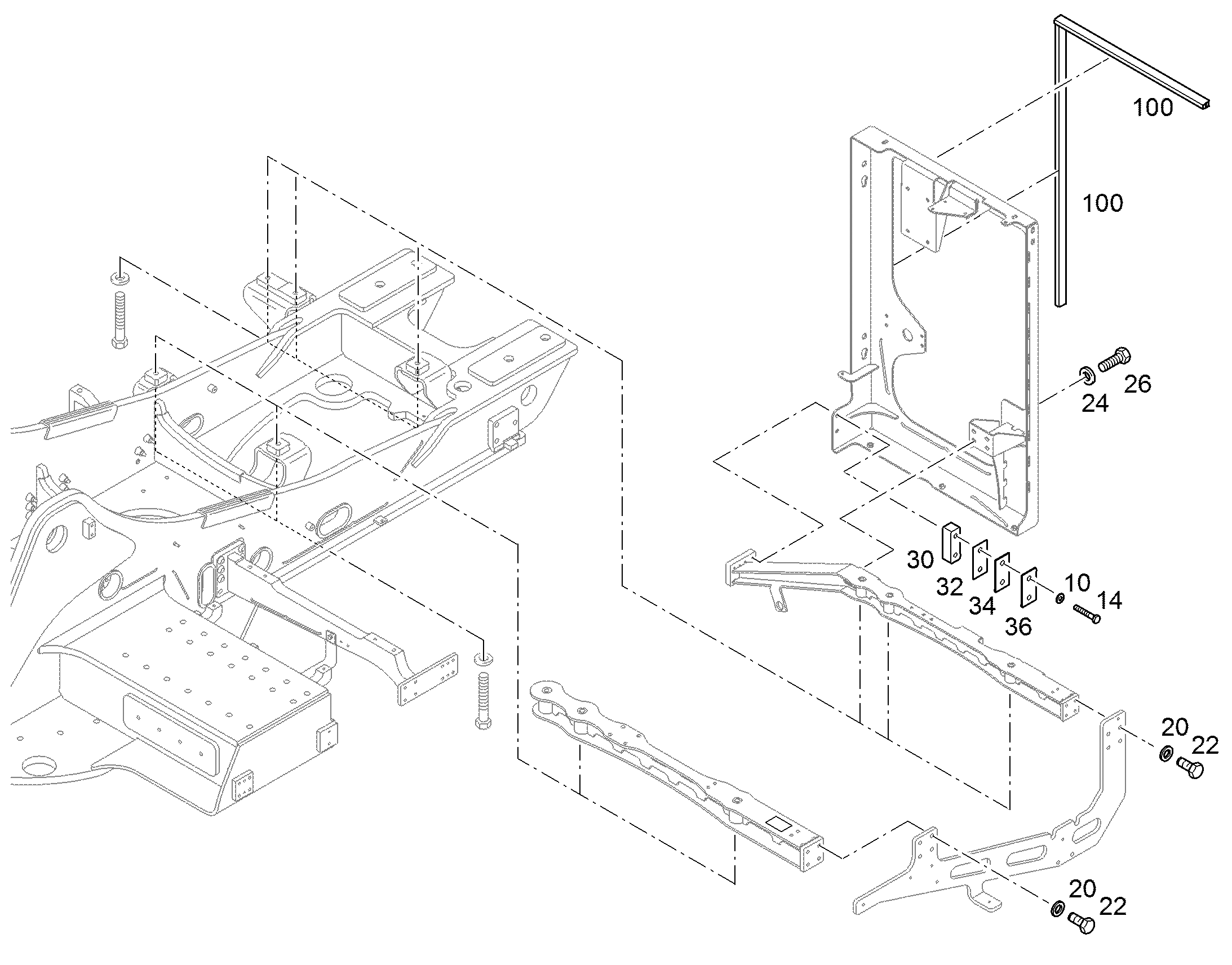 КОЛОДКА 94089734 LIEBHERR