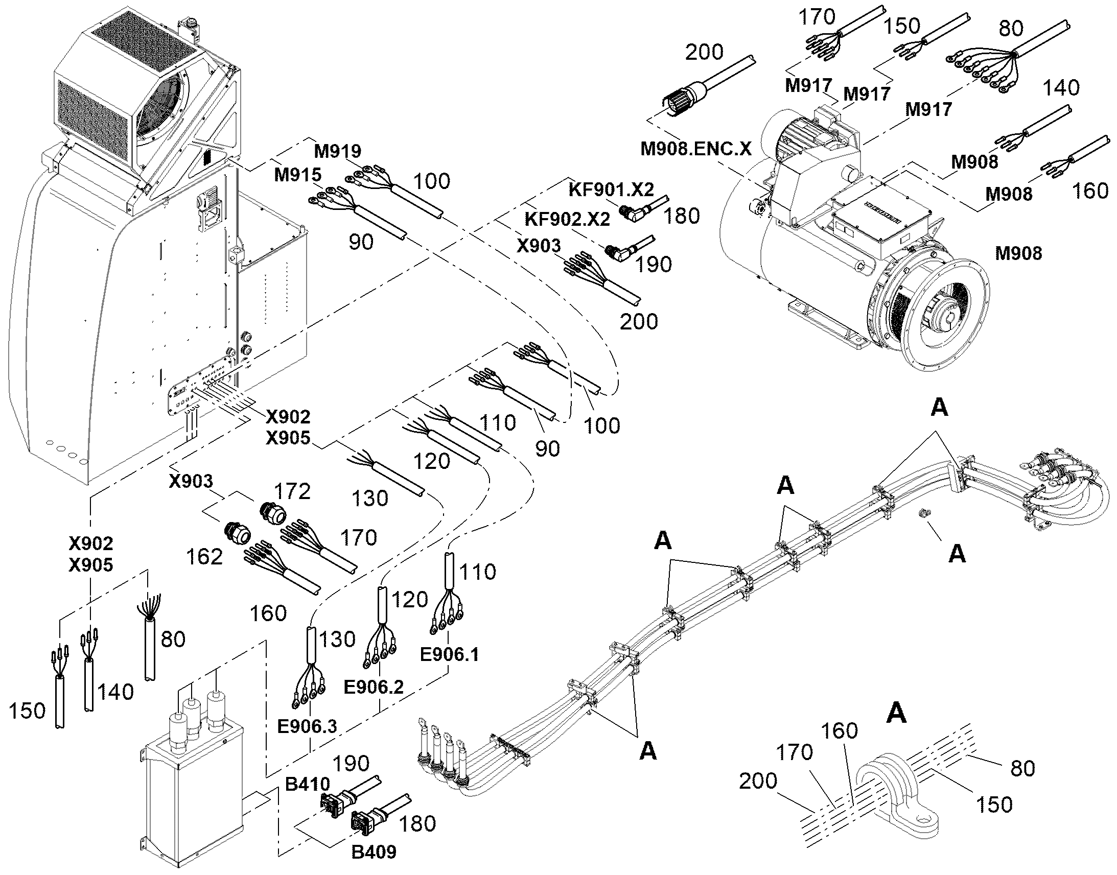 ПОДСОЕДИНЕНИЕ КАБЕЛЯ РЕЗЬБОВОЕ M16X1,5/4,5-9 10045155 LIEBHERR