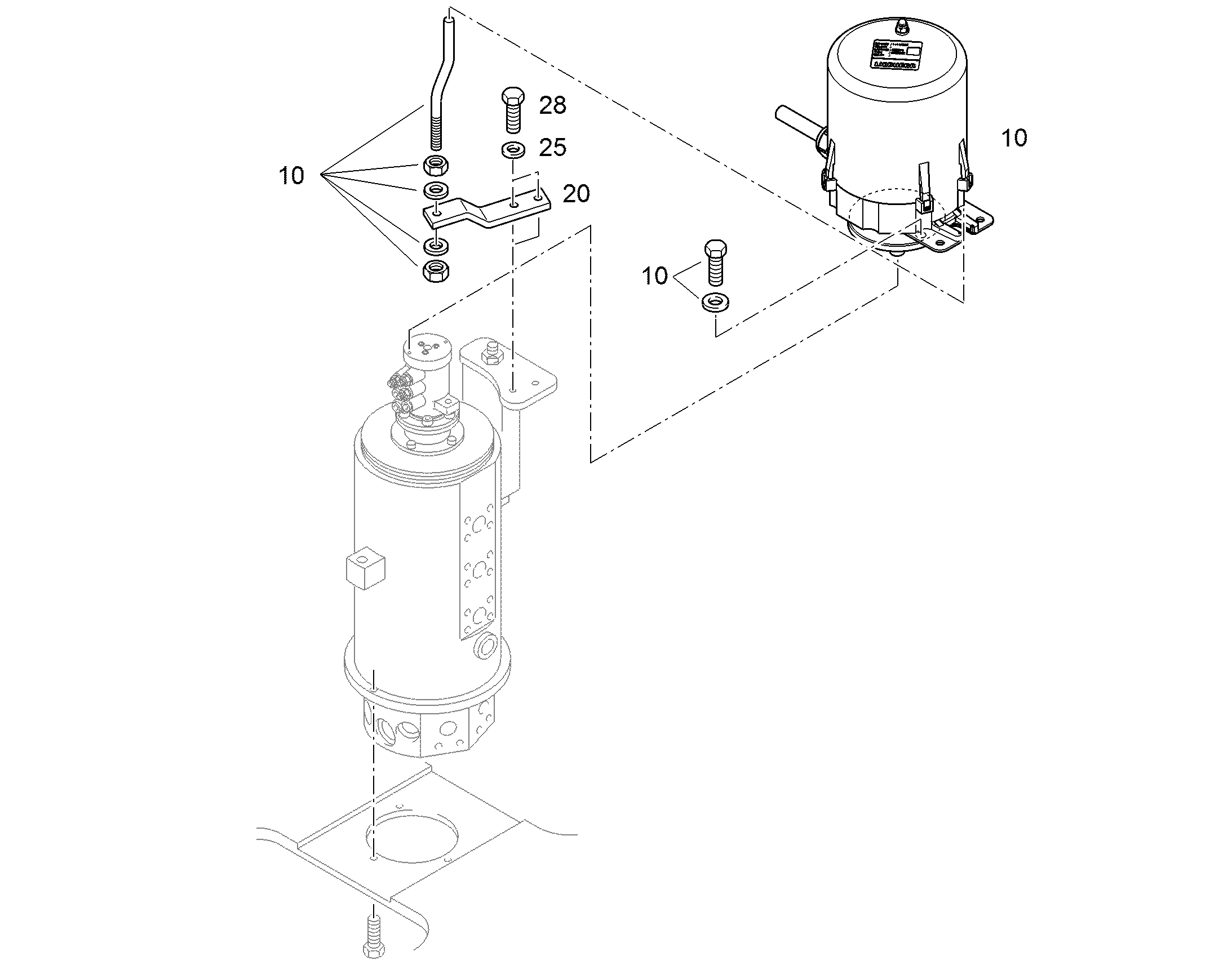 ELECTRIC SLIP RING INSTALL. 12415731 LIEBHERR