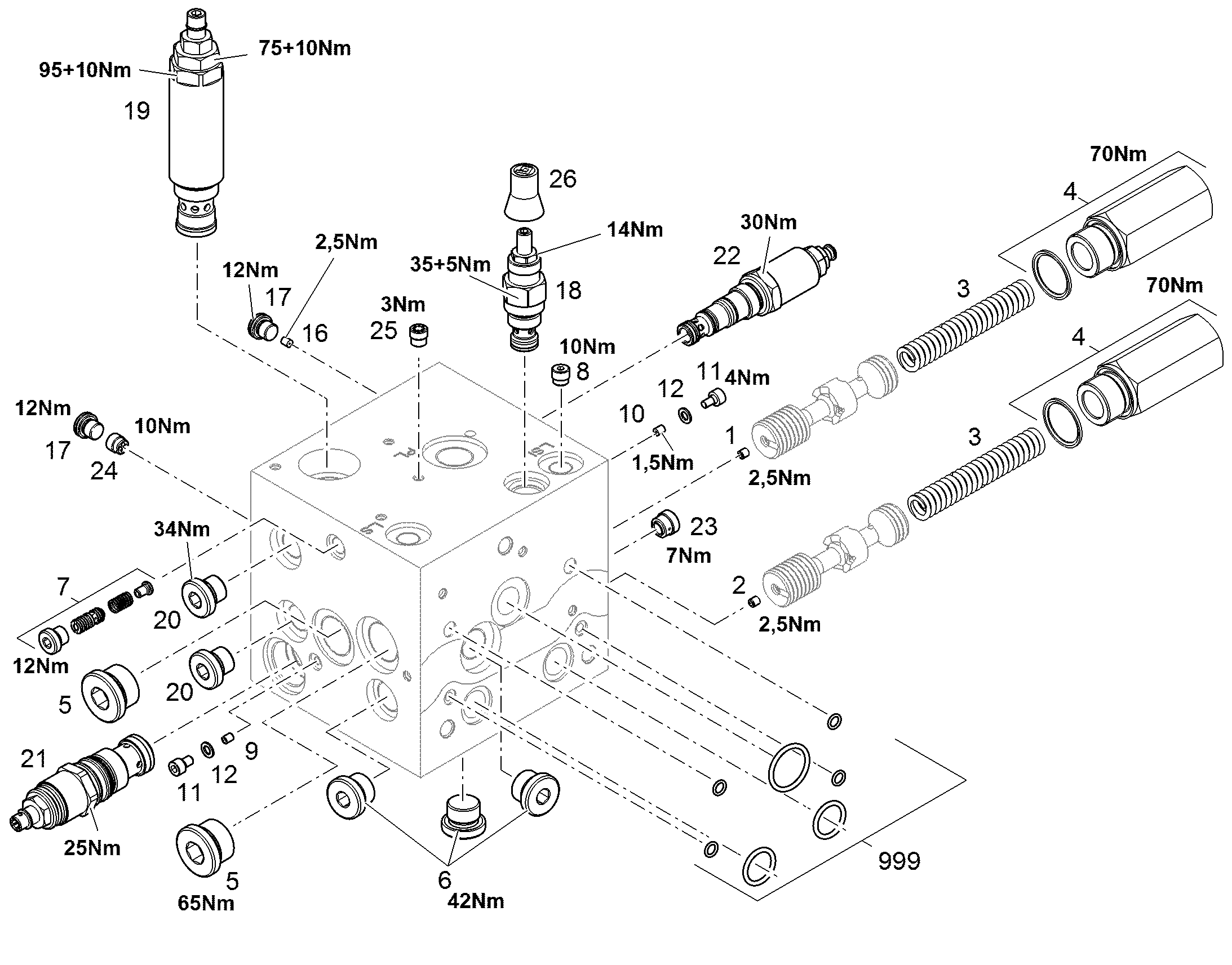 ЗАГЛУШКА РЕЗЬБОВАЯ M18X1,5 10663176 LIEBHERR