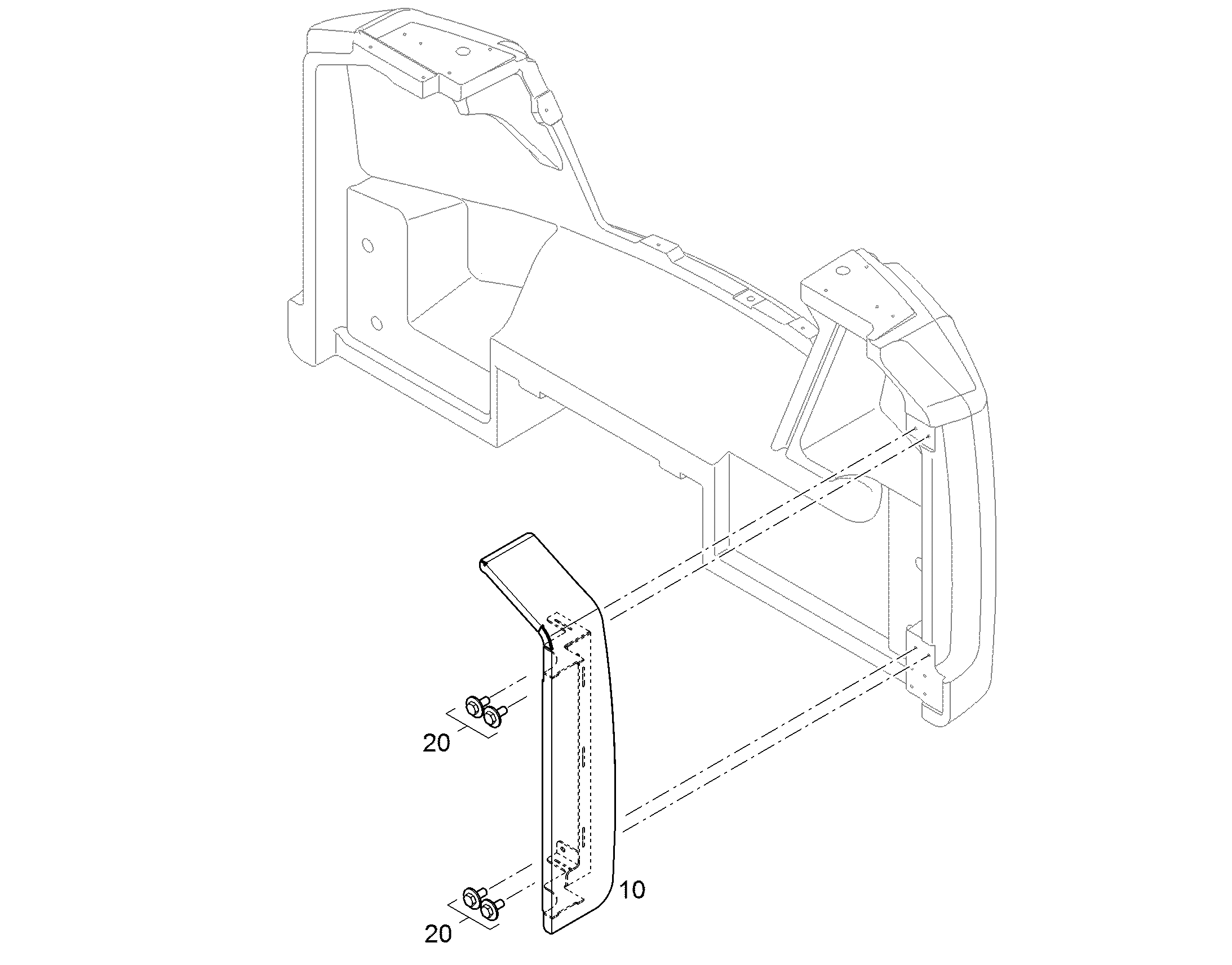 ЭЛЕМЕНТЫ МОНТАЖНЫЕ 94088810 LIEBHERR