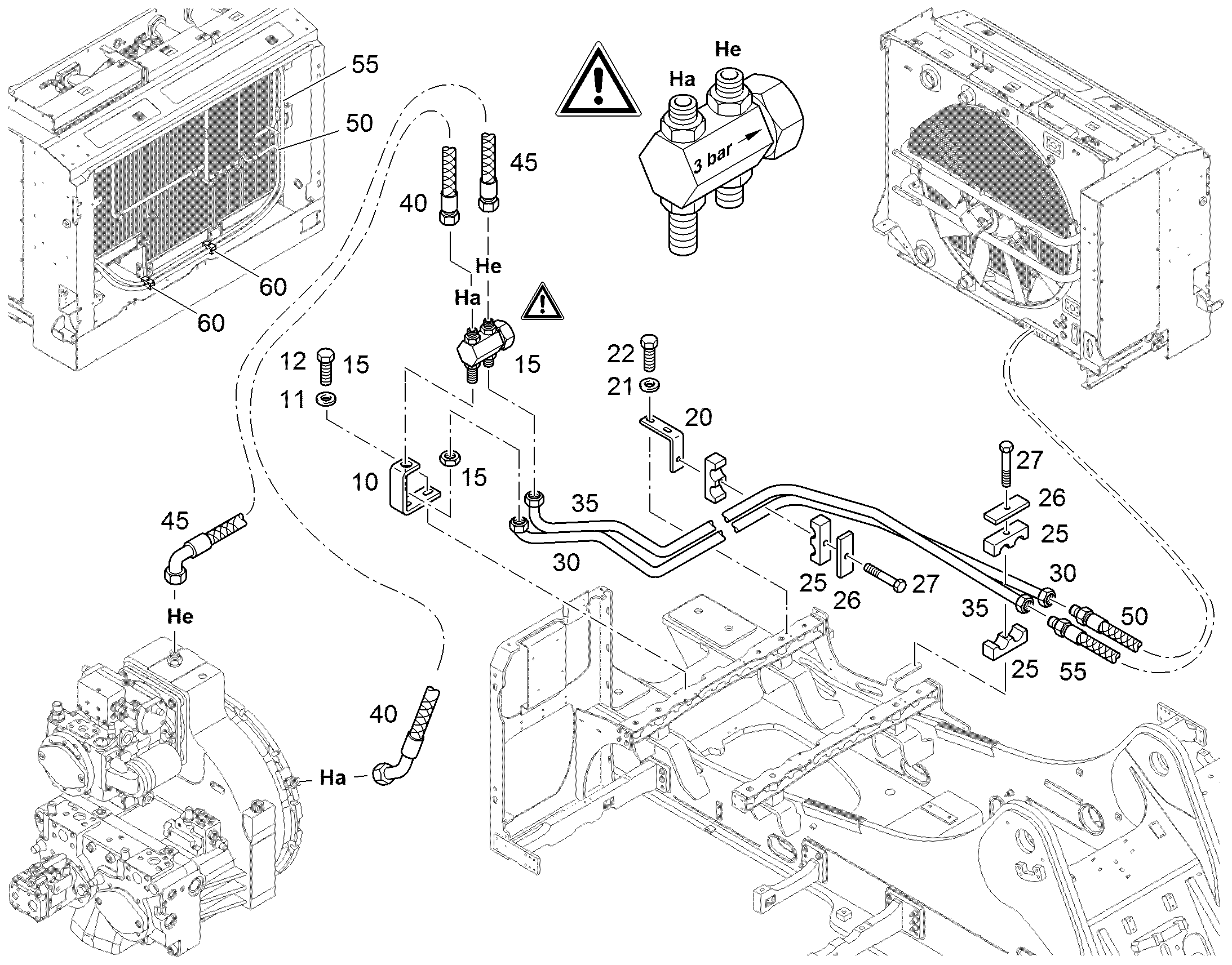 ШЛАНГ 12X2600 10218993 LIEBHERR