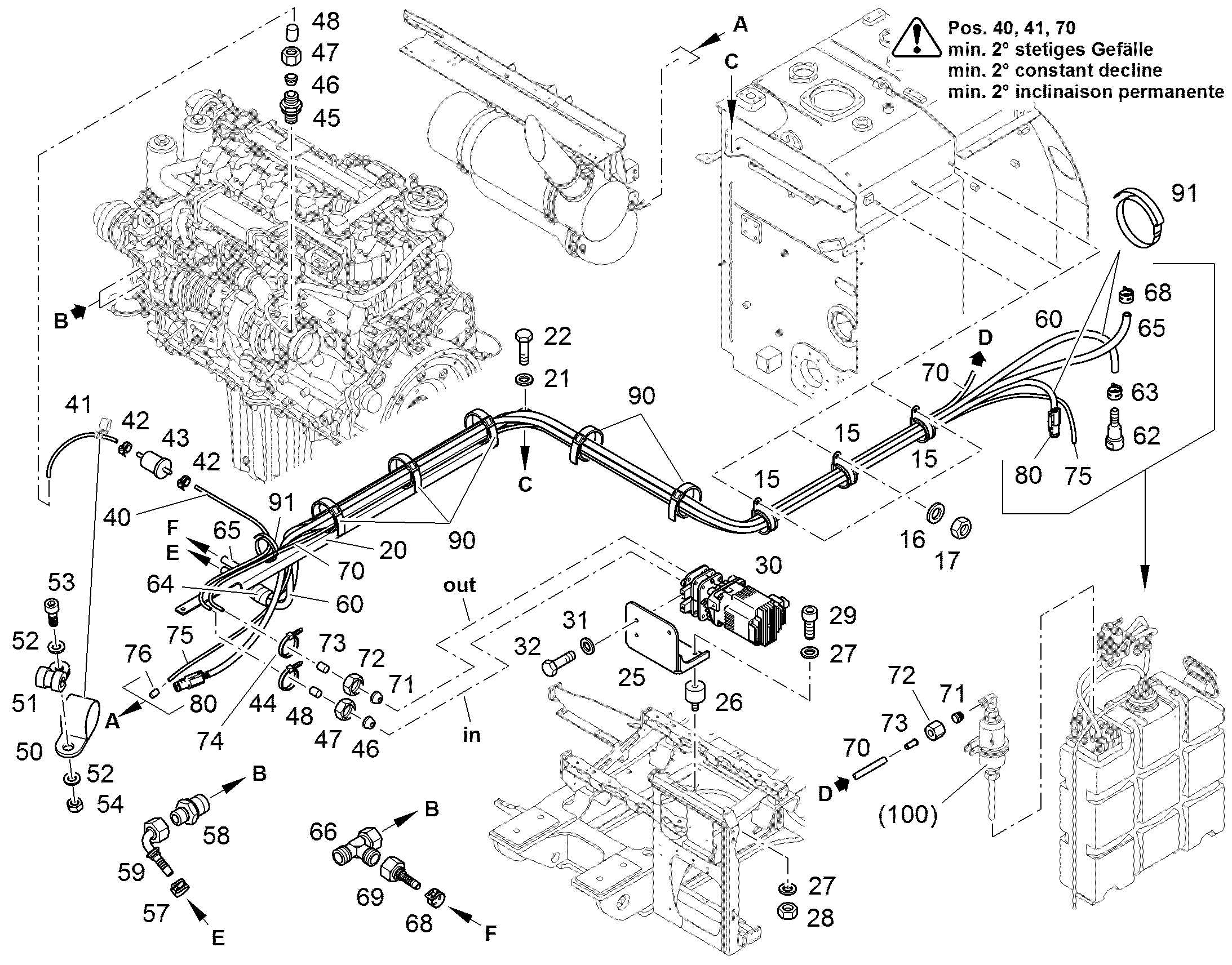 СКОБА ДЛЯ КРЕПЛЕНИЯ ШЛАНГА DIN 3017-2 B1 8 7-9X7 W1-2 11823326 LIEBHERR