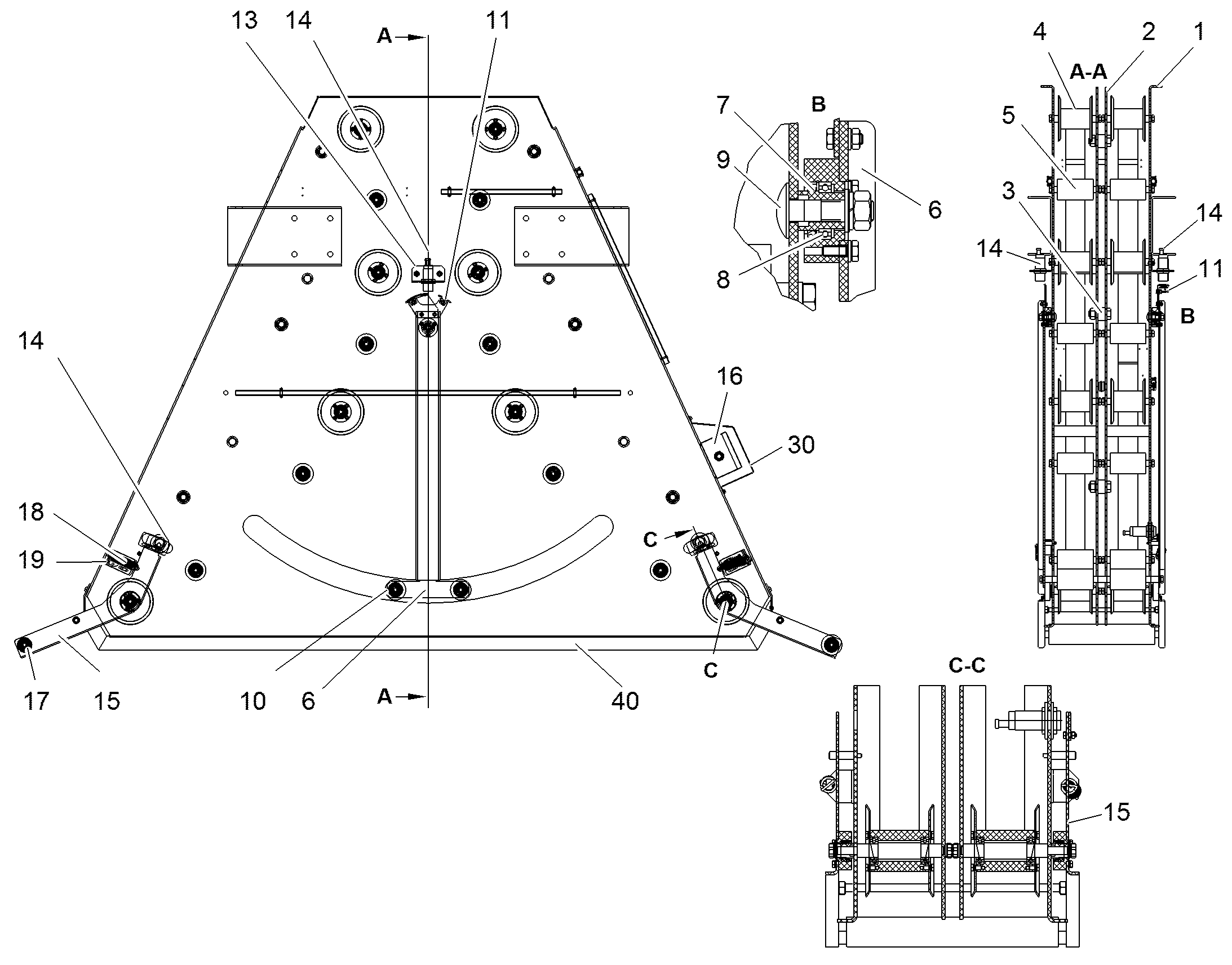 ВИНТ С ПОЛУКРУГЛОЙ НИЗКОЙ ГОЛО M12X45 11840041 LIEBHERR