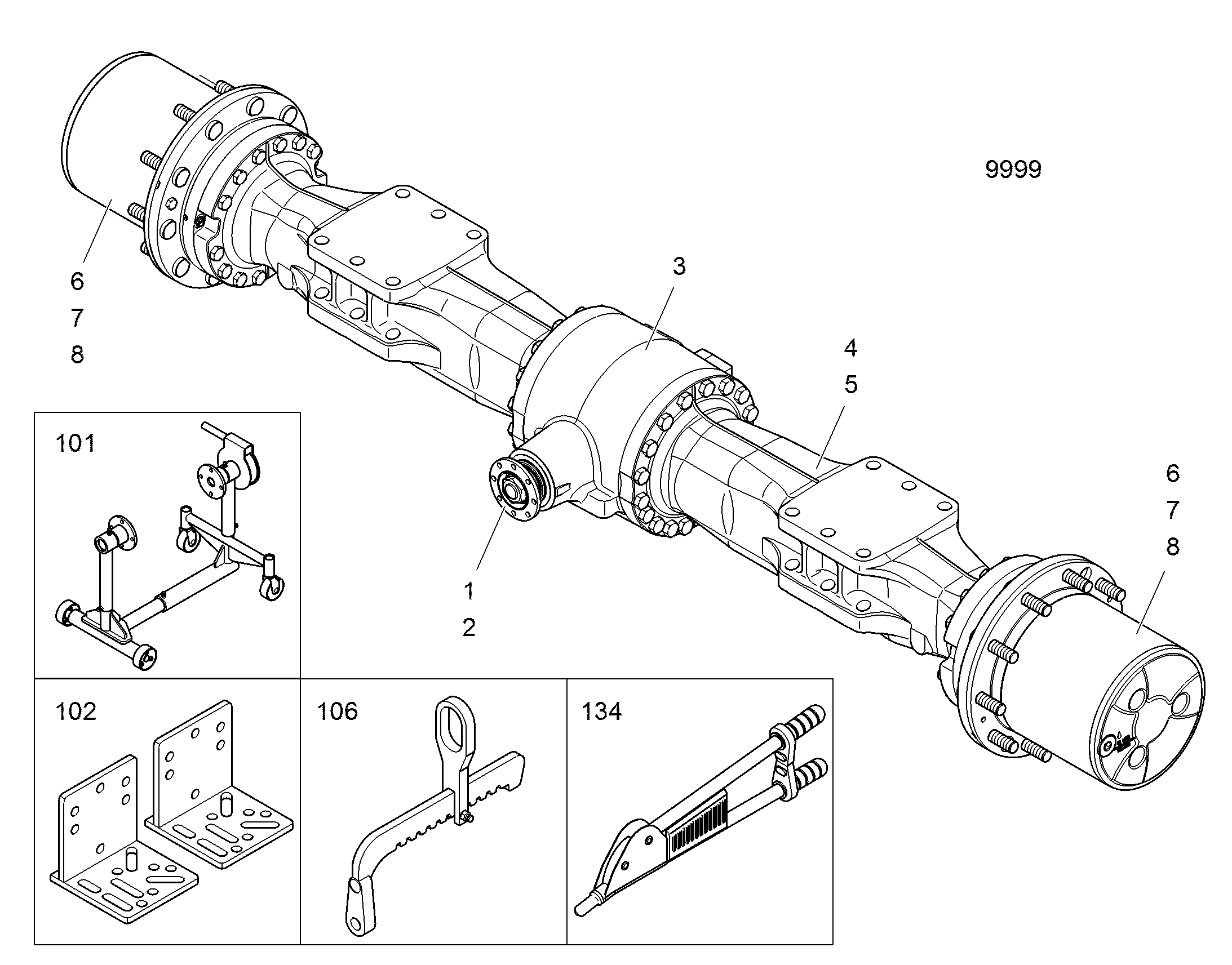 ДИФФЕРЕНЦИАЛ 10489790 LIEBHERR
