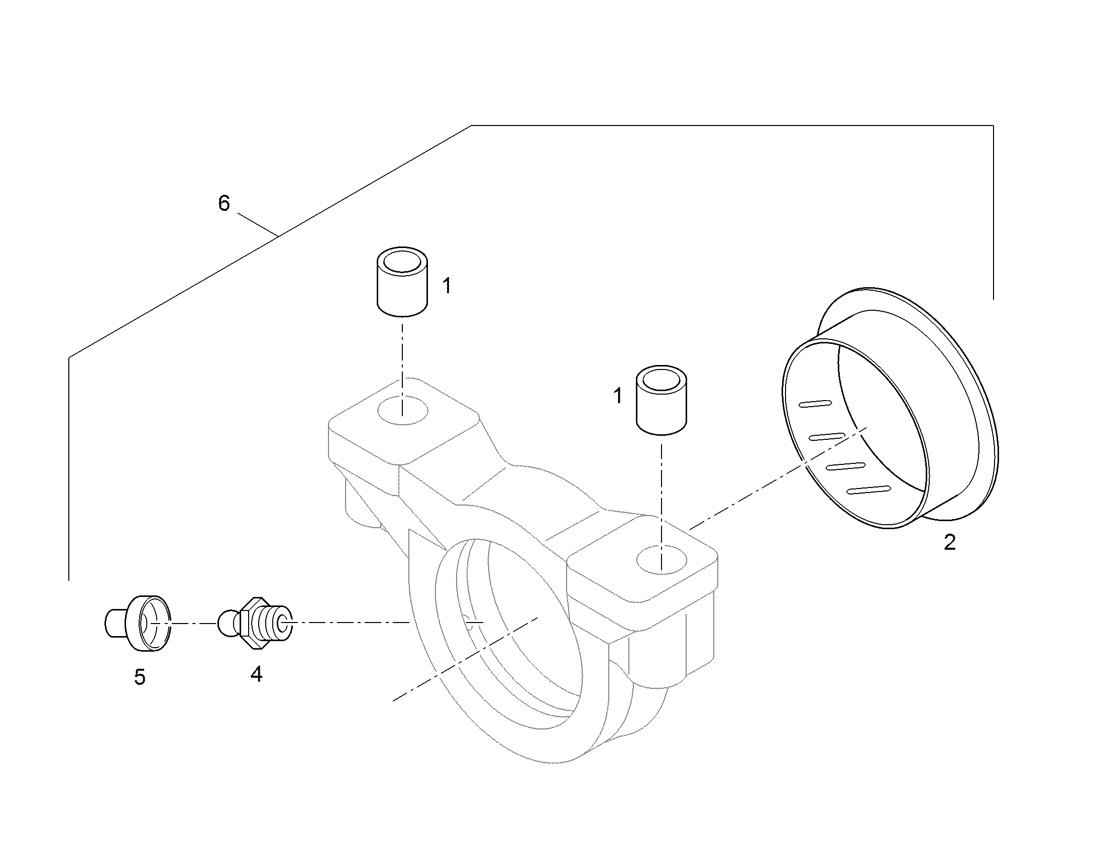КРЕПЕЖ 7028610 LIEBHERR
