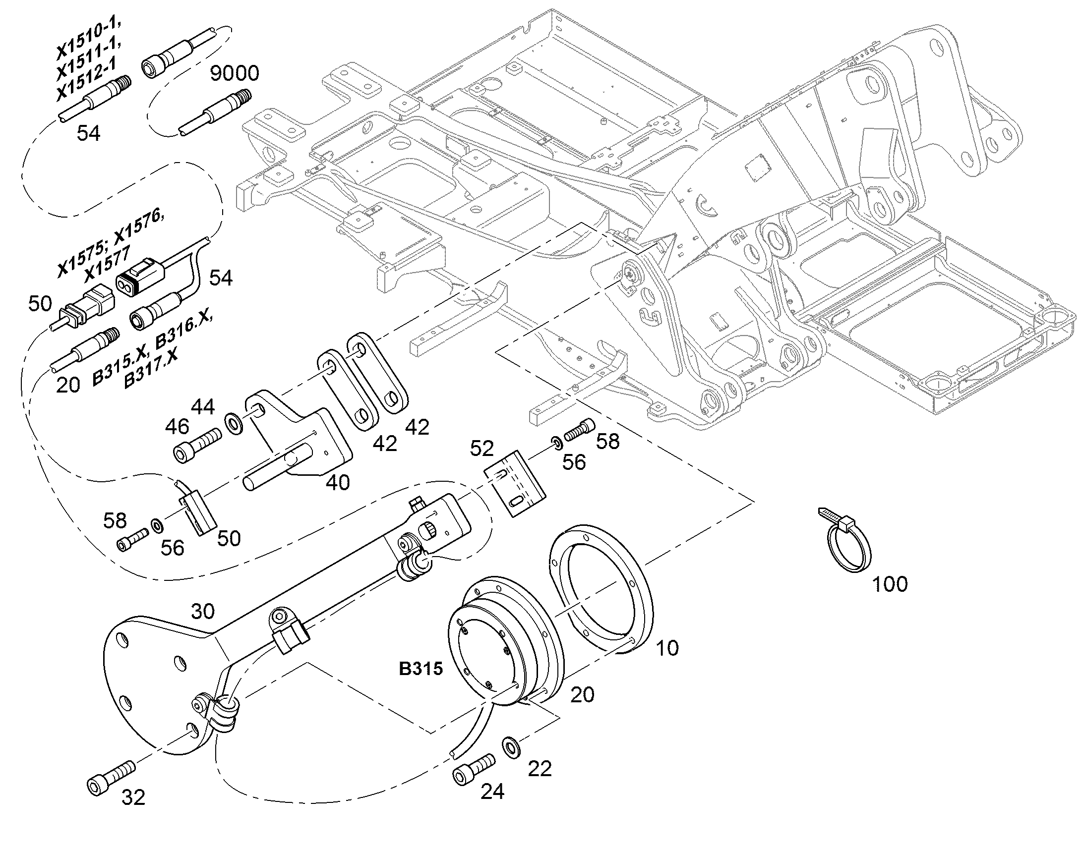 ПОВОДОК 11404548 LIEBHERR