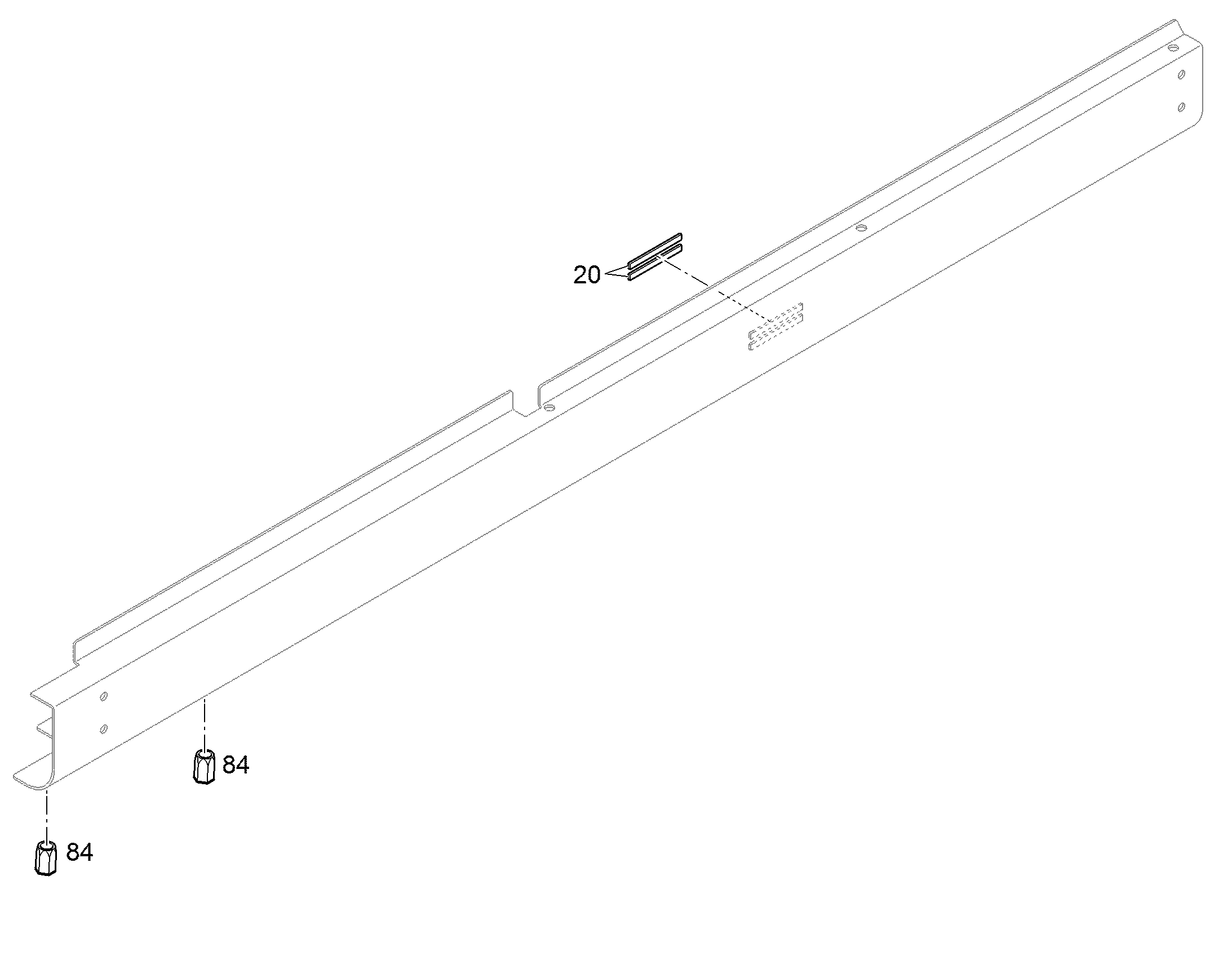 ГАЙКА-ЗАКЛЕПКА M10 7029323 LIEBHERR