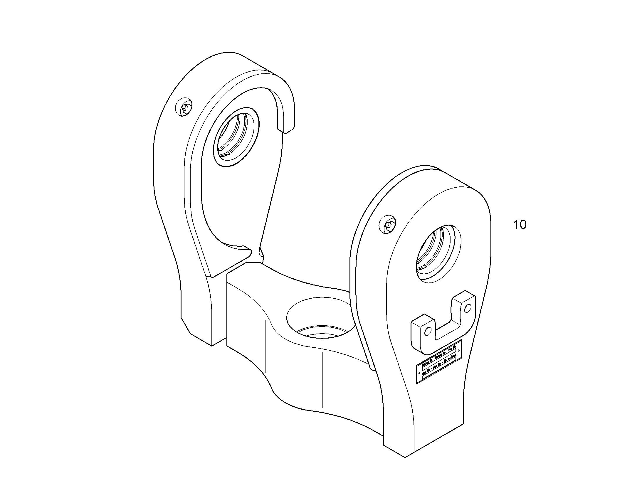 ПОДВЕСКА F. LASTHAKEN RAIL 11431265 LIEBHERR