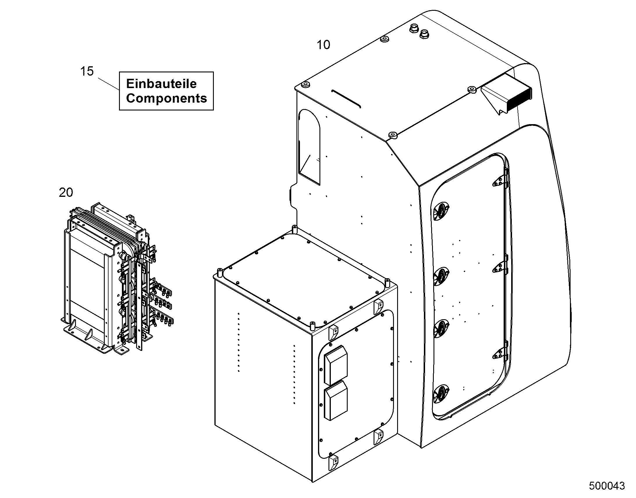 ТРАНСФОРМАТОР 460kVA 10192142 LIEBHERR