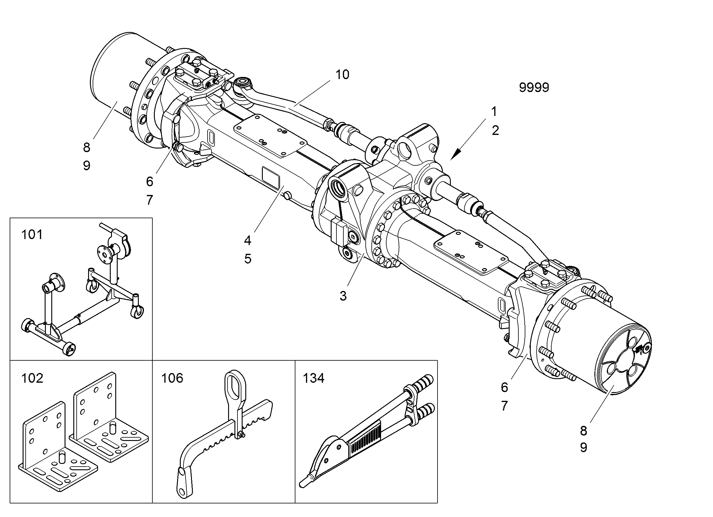 РУЛЕВОЕ УПРАВЛЕНИЕ 10288137 LIEBHERR