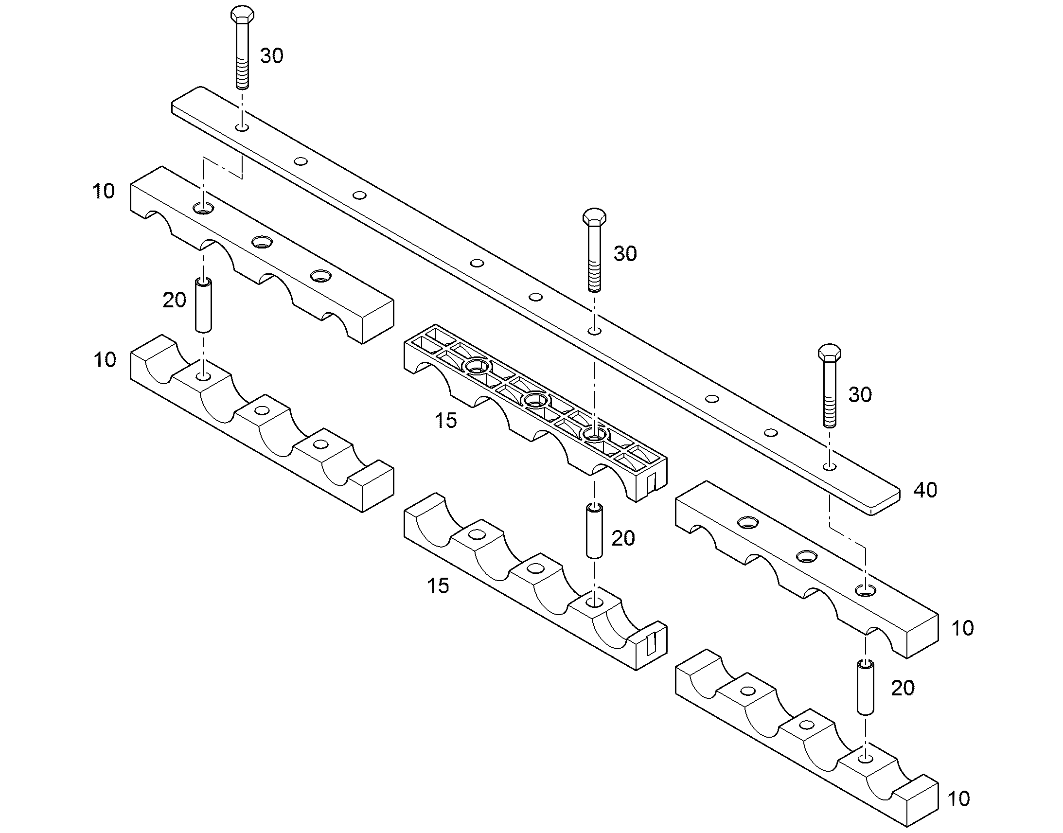 ПОЛУХОМУТИК HRRL 4 38,2 49,2-49,2-38,2 11834443 LIEBHERR