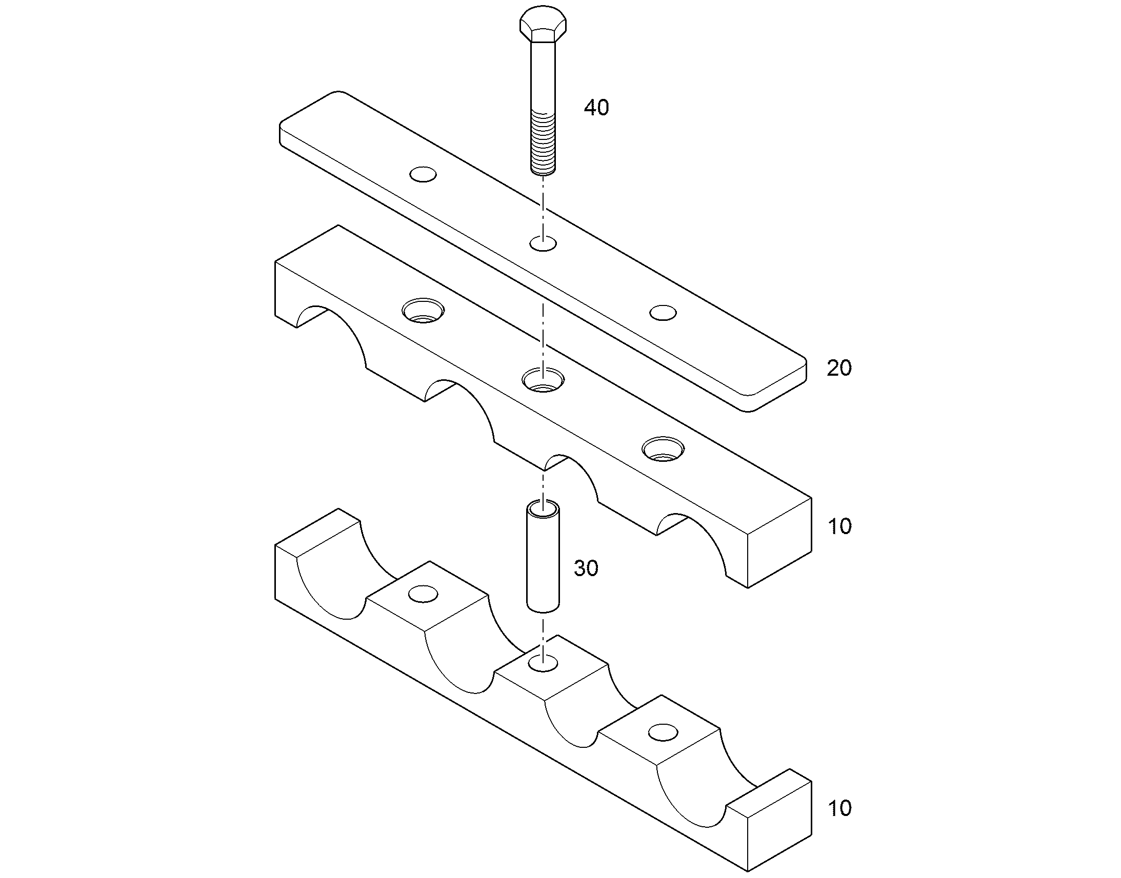 ПОЛУХОМУТИК HRRL 4 20,5 38,2-49,2-49,2 11834444 LIEBHERR