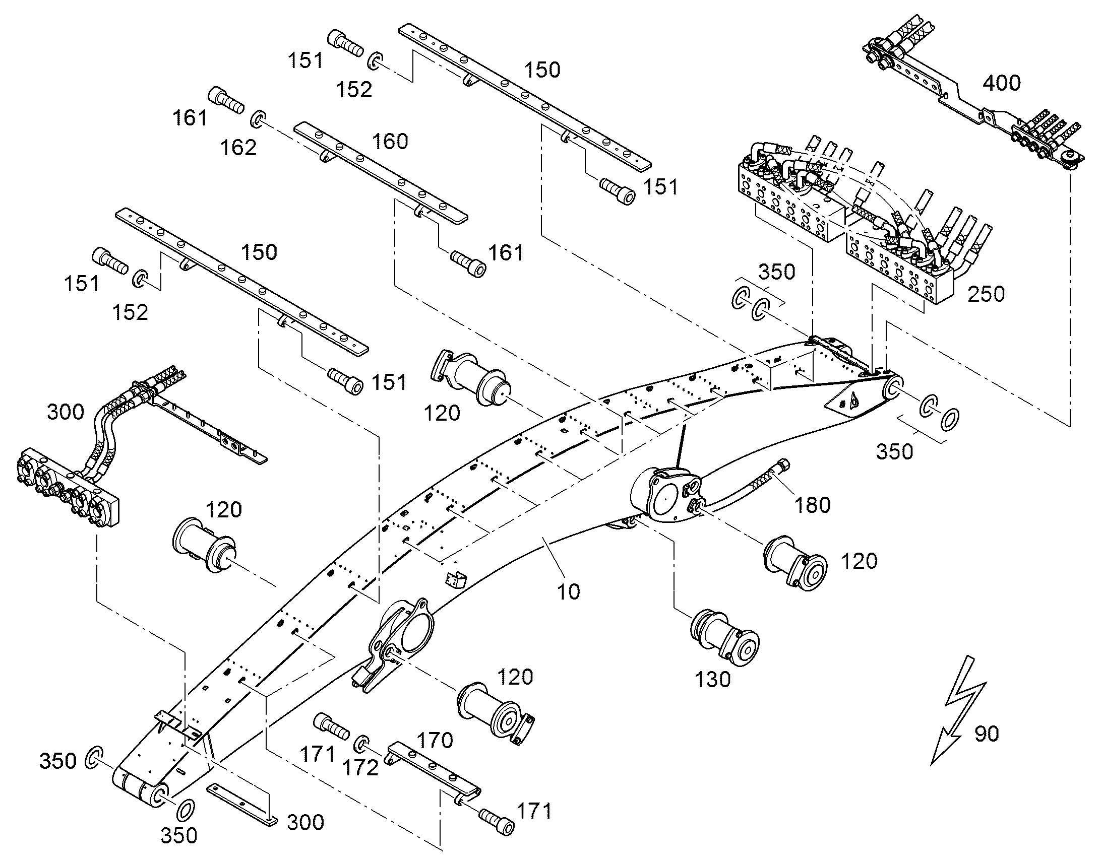 УПЛОТНЯЮЩАЯ ПРОКЛАДКА R 12453340 LIEBHERR
