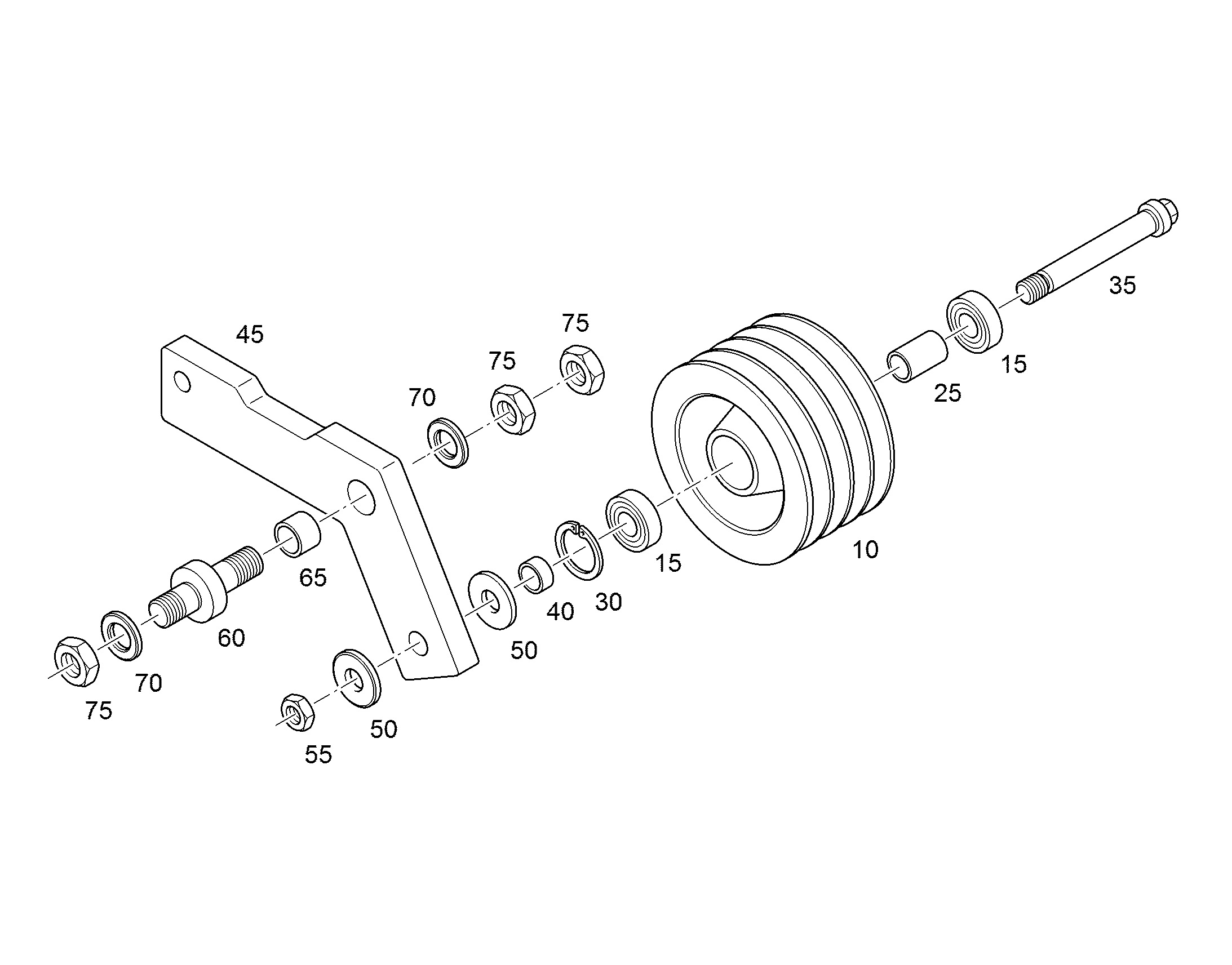ГИЛЬЗА 17,2X24X35 11440353 LIEBHERR