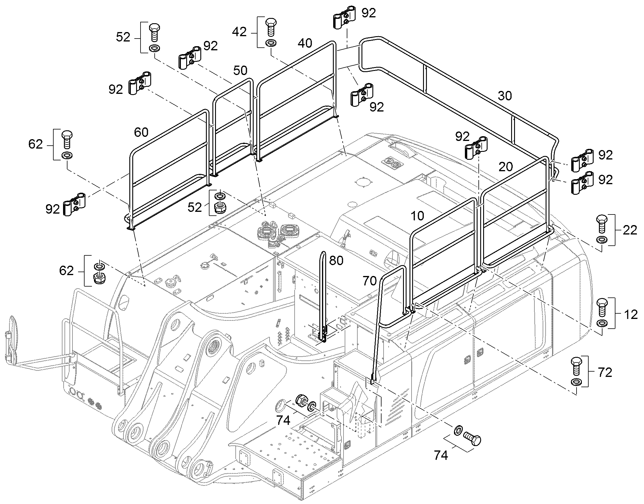 ЭЛЕМЕНТЫ МОНТАЖНЫЕ 11385069 LIEBHERR