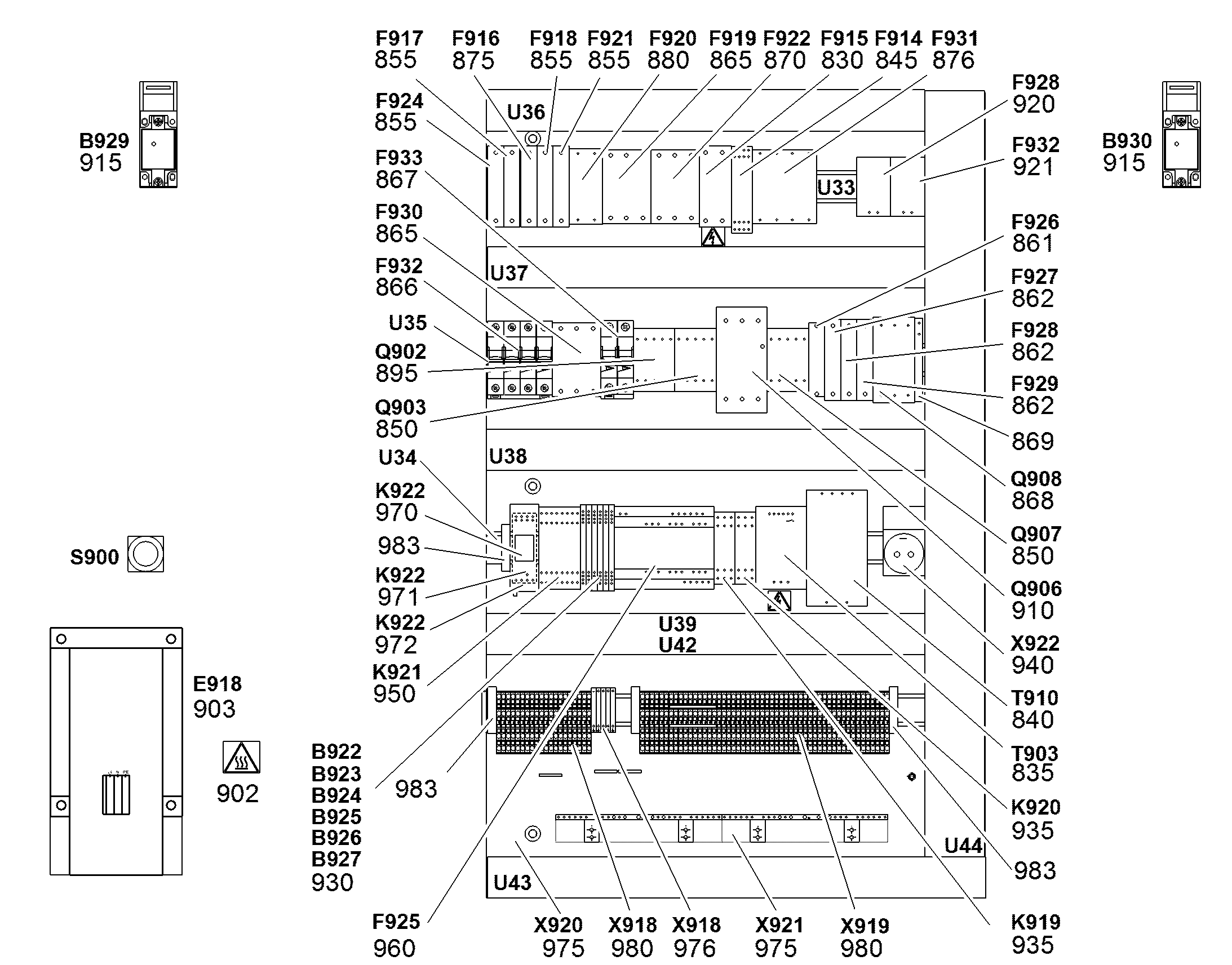 КЛЕММА 0,2-4/0,2 - 2,5 mm² 10097800 LIEBHERR