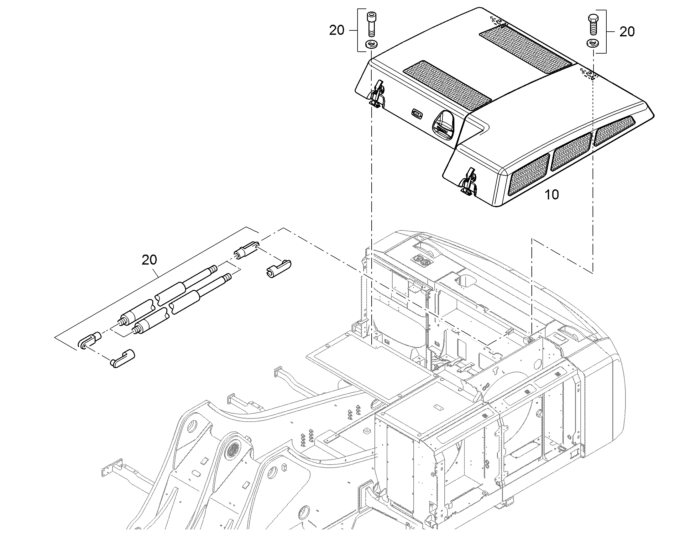 ЭЛЕМЕНТЫ МОНТАЖНЫЕ 11448790 LIEBHERR