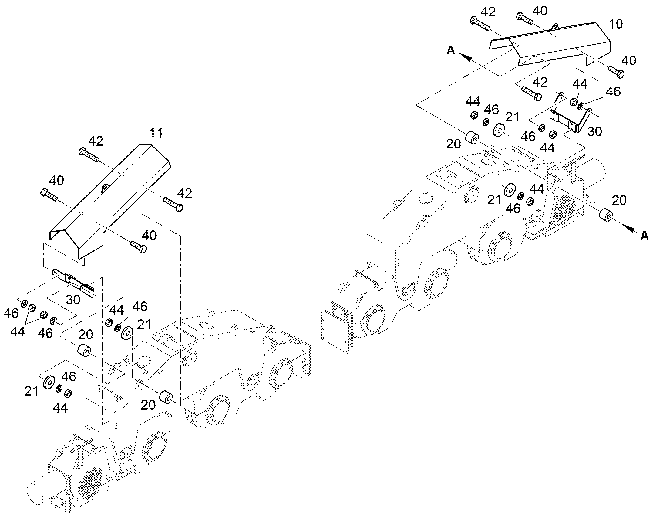 КРЫША ЗАЩИТНАЯ 12229974 LIEBHERR