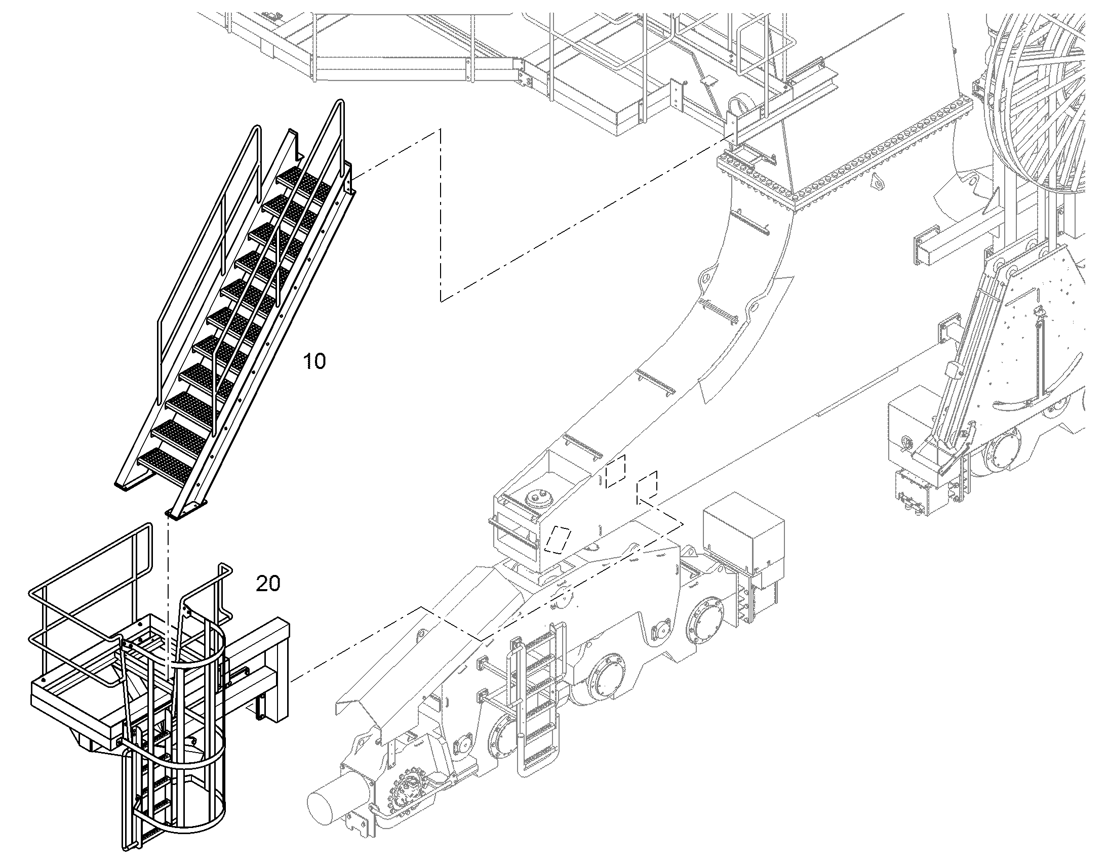 ПЛАТФОРМА 12202457 LIEBHERR