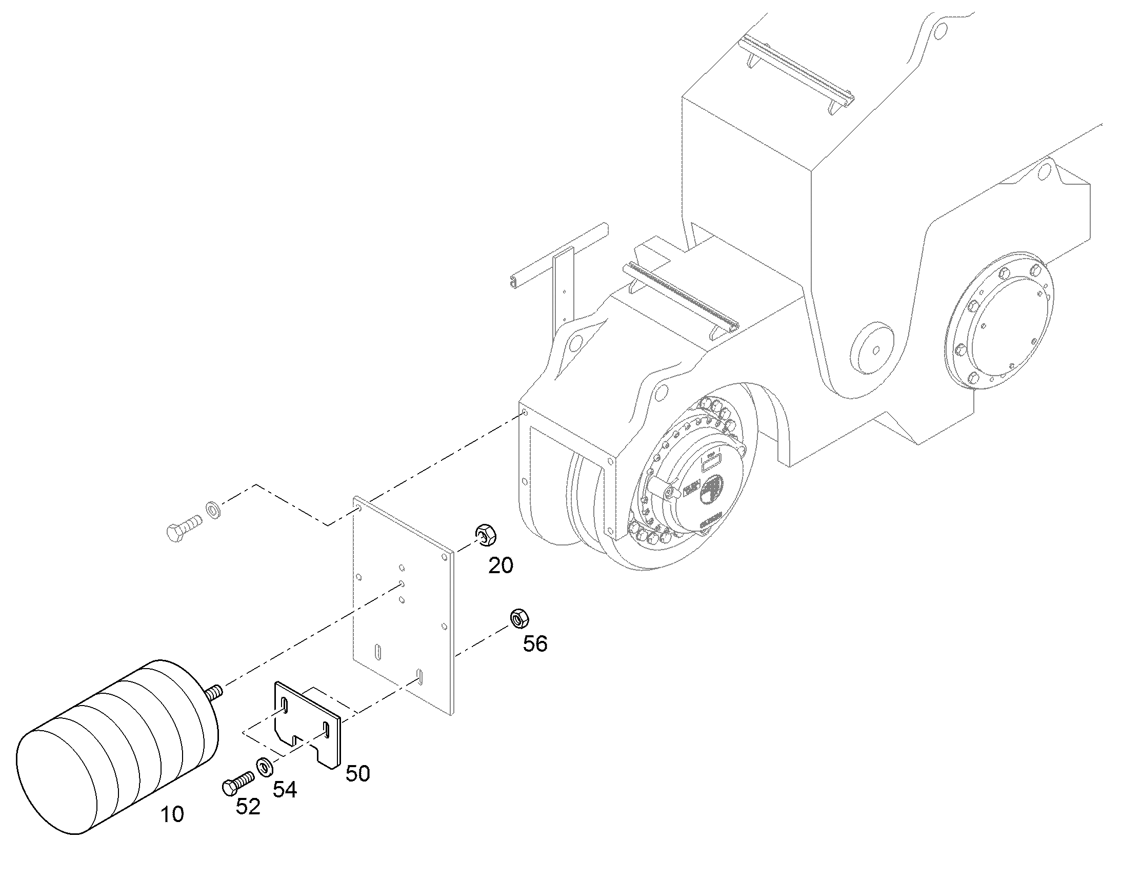 БУФЕР 12202482 LIEBHERR