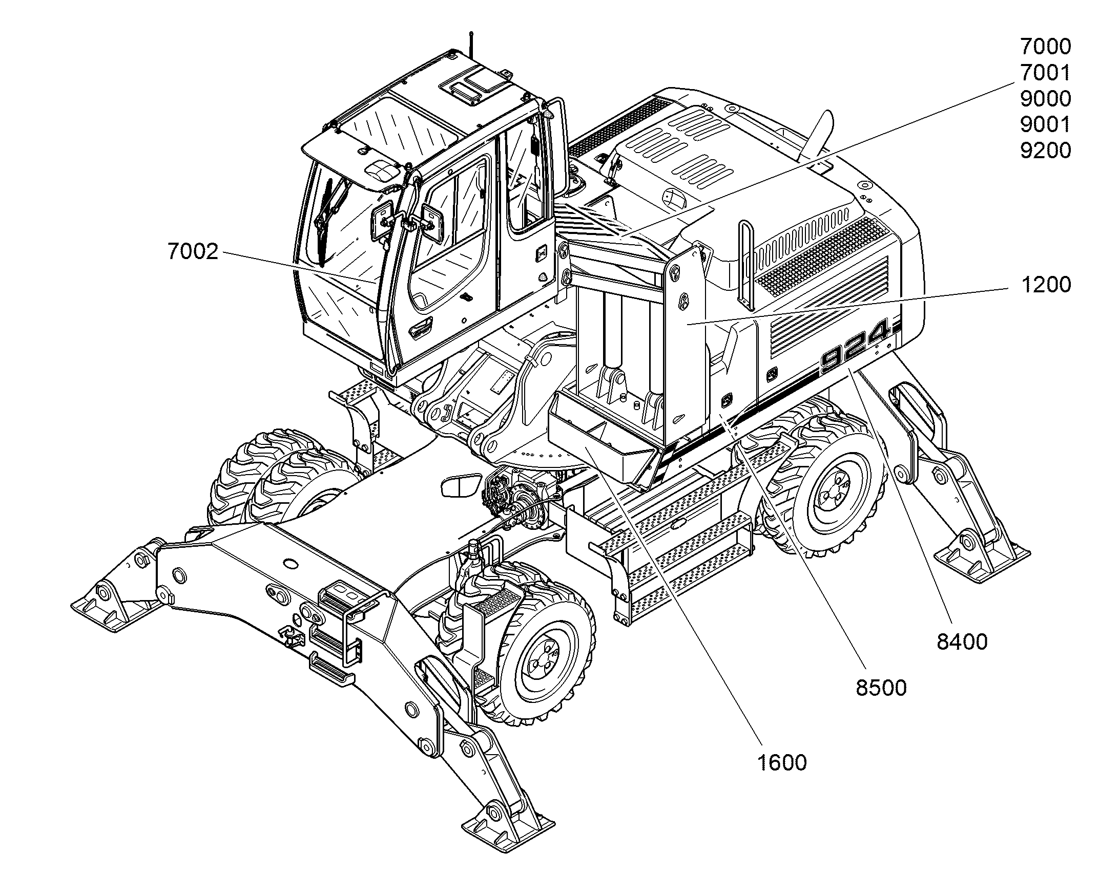 ШЛАНГИ ОТОПЛЕНИЯ, КОНДИЦИОНЕРА 9624737 LIEBHERR