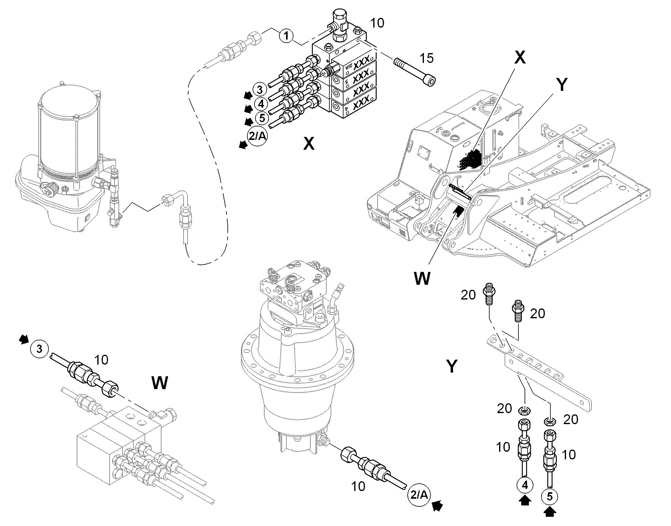 КОМПЛЕКТУЮЩИЕ ДЕТАЛИ 94044744 LIEBHERR