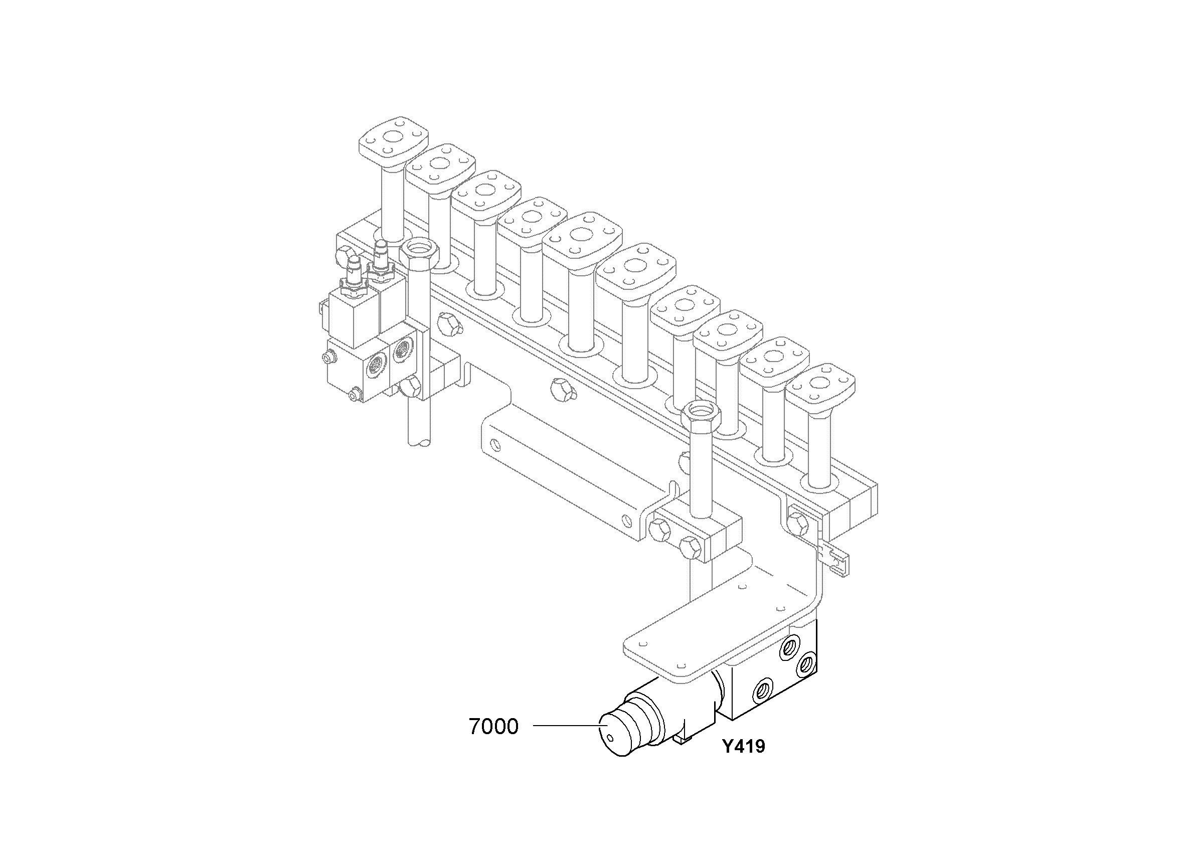 ГИДРАВЛИЧЕСКАЯ СИСТЕМА 9629435 LIEBHERR