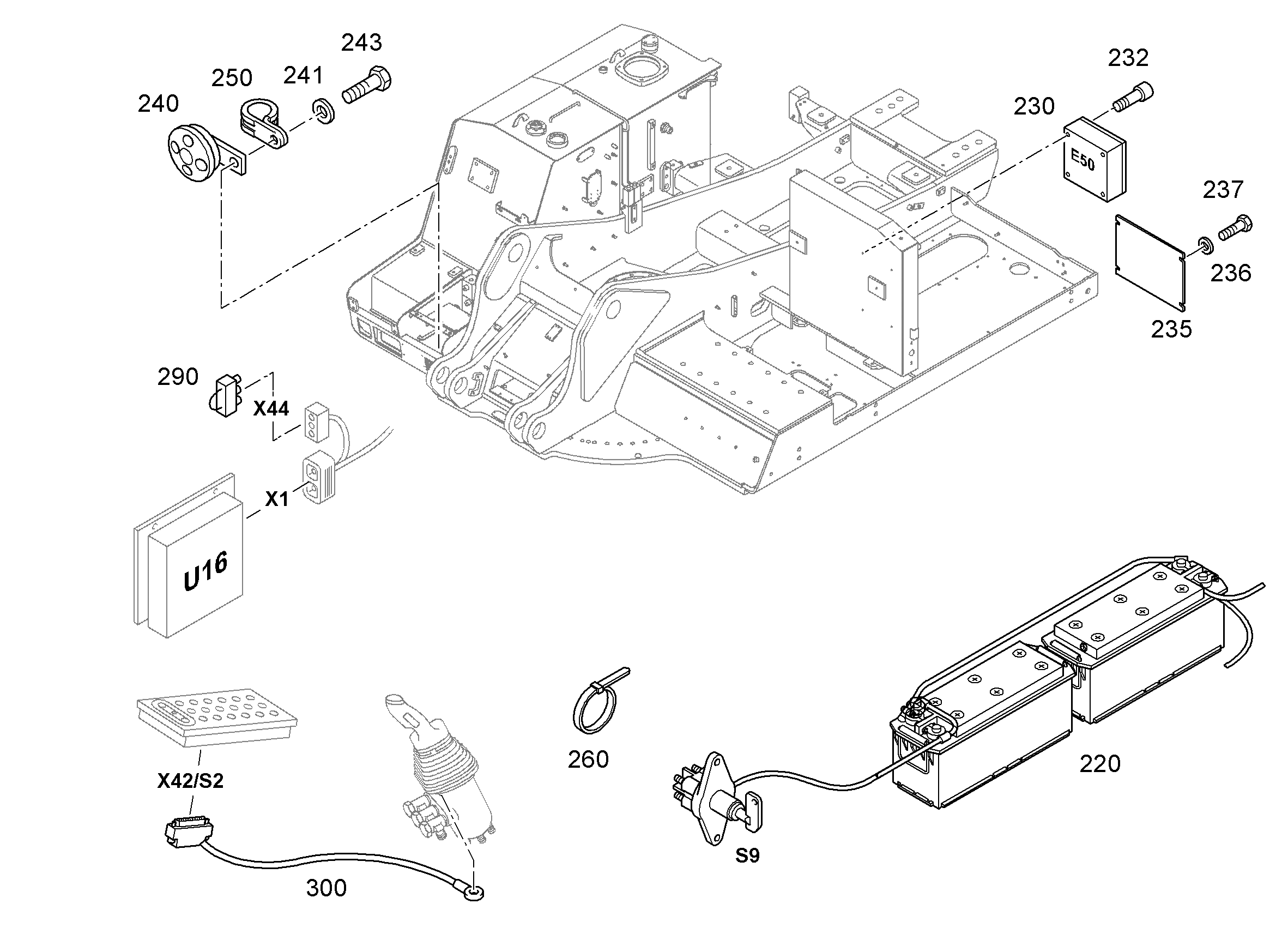УЗЕЛ АККУМУЛЯТОРА 10357014 LIEBHERR