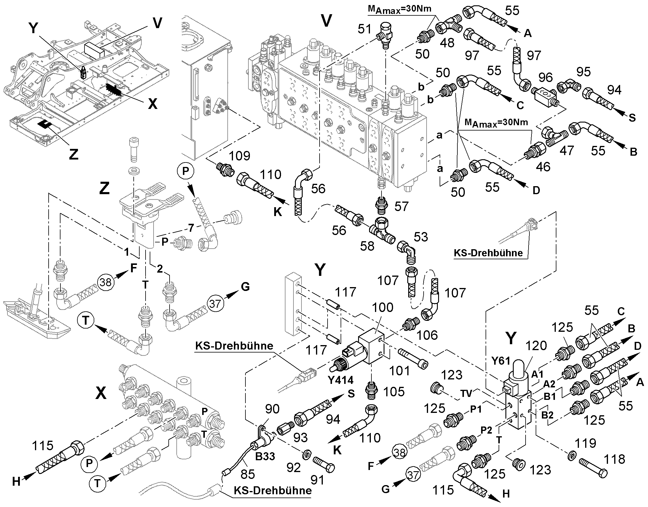 ГИЛЬЗА 12X1,5X55 10332416 LIEBHERR