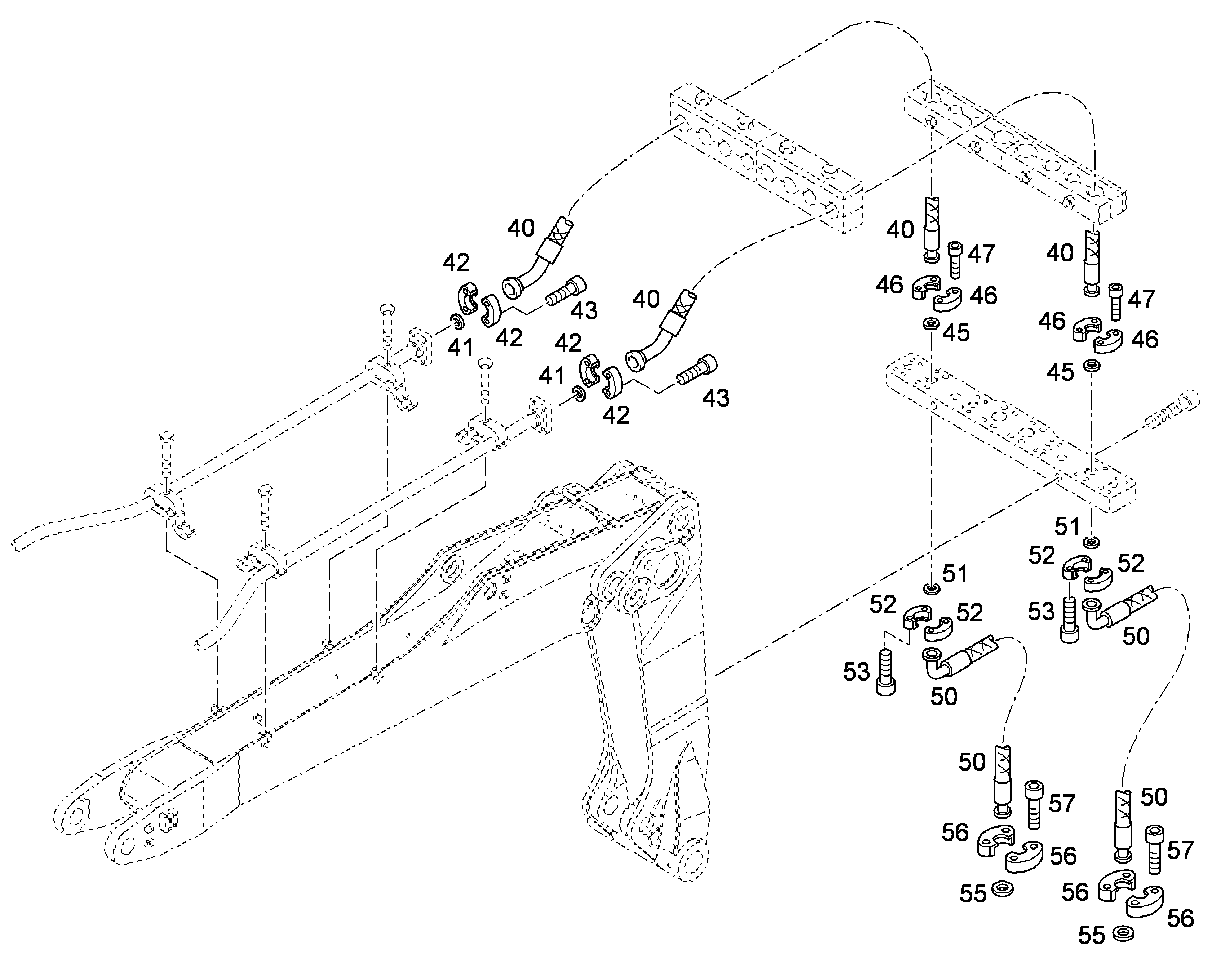 ШЛАНГ 25X3900 11081994 LIEBHERR