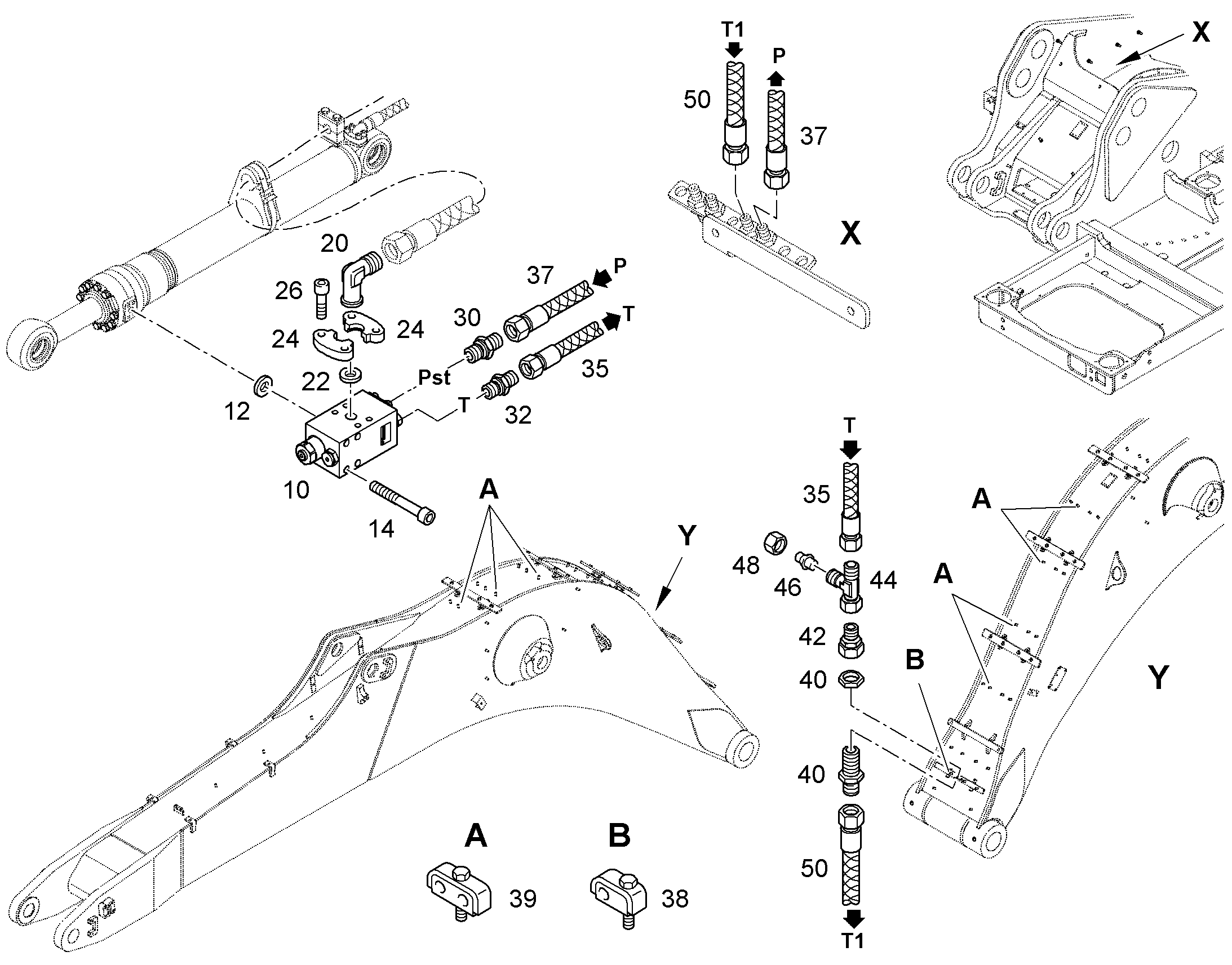 ФЛАНЦЕВОЕ СОЕДИНЕНИЕ WFS 30S 1 7410642 LIEBHERR