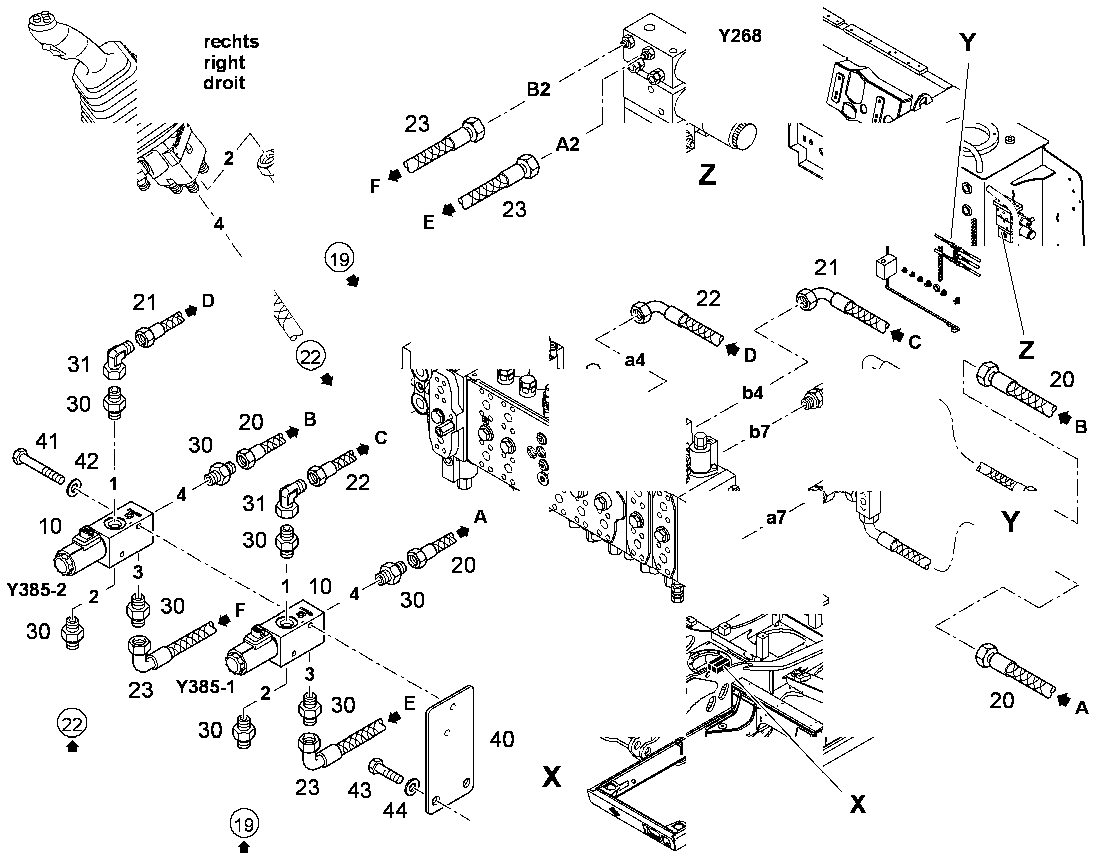 КЛАПАН ХОДОВОЙ 10015891 LIEBHERR