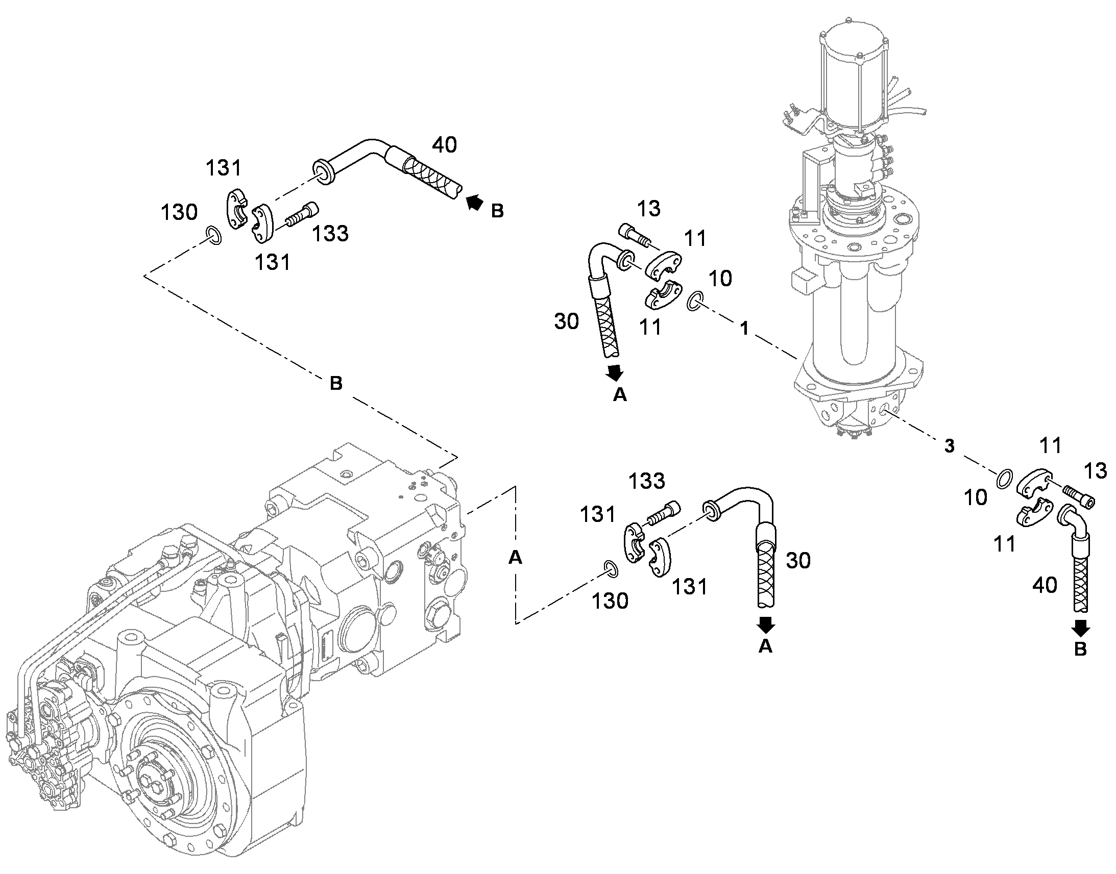 ШЛАНГ 25X1050 10101171 LIEBHERR