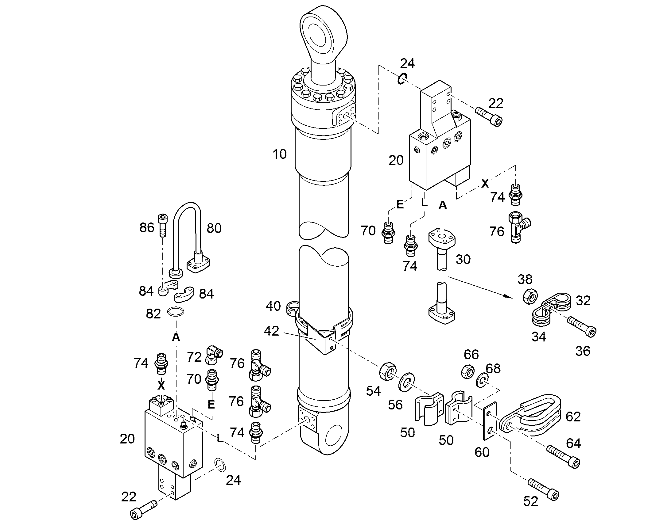КЛАПАН ПРЕДОХРАНИТЕЛЬНЫЙ 10410226 LIEBHERR