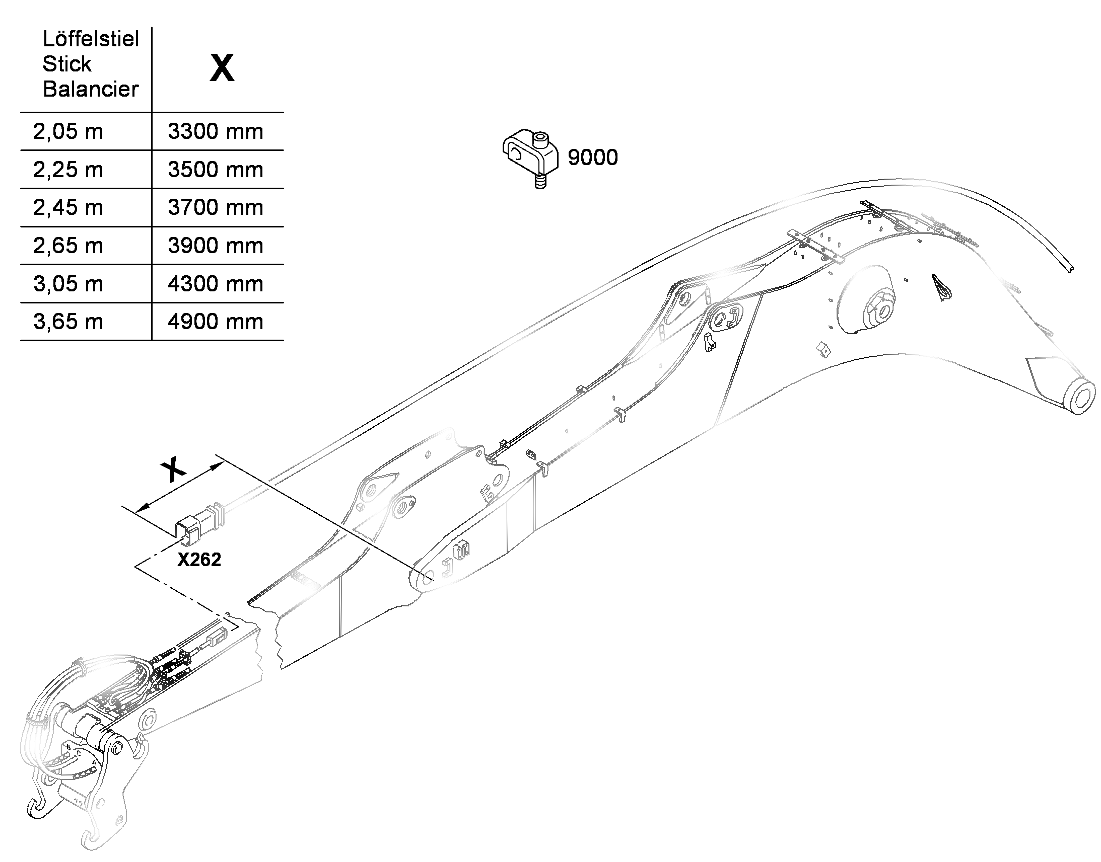 ДЕТАЛИ КРЕПЛЕНИЯ ЭЛЕКТРОНИКИ 9632503 LIEBHERR