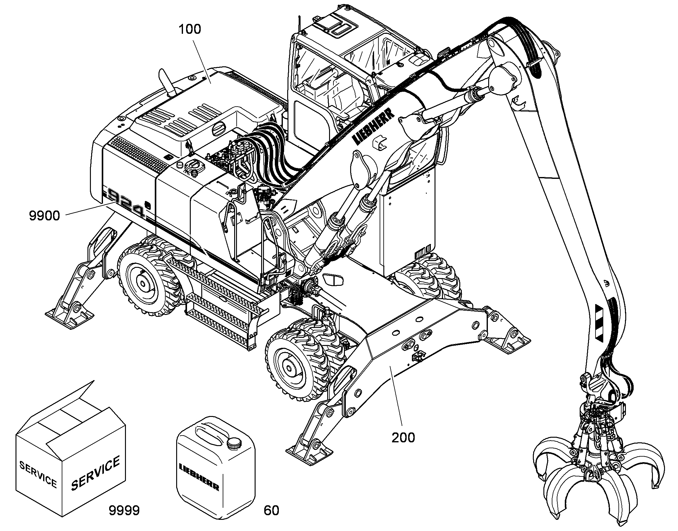 СМАЗ.МАТЕРИАЛЫ, ЗАВОД.ЗАЛИВКА 10357057 LIEBHERR